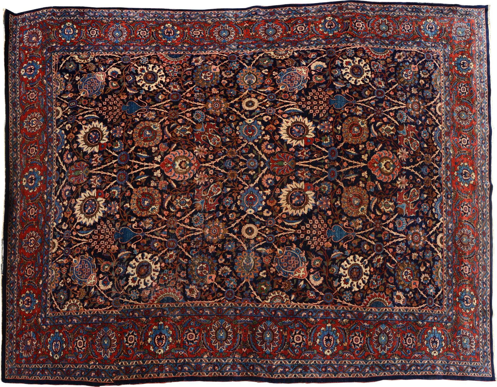 Kashan carpet, Central Persia, circa 1930. (1 of 6)