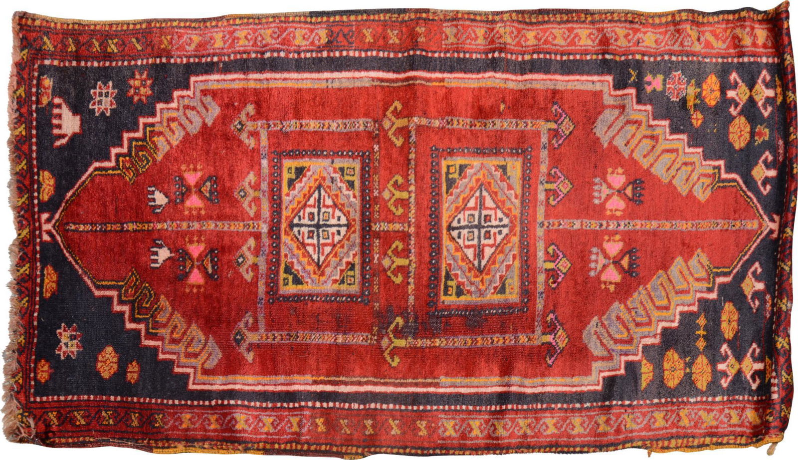 Turkish Kurdish Rug, Early 20th century. (1 of 3)