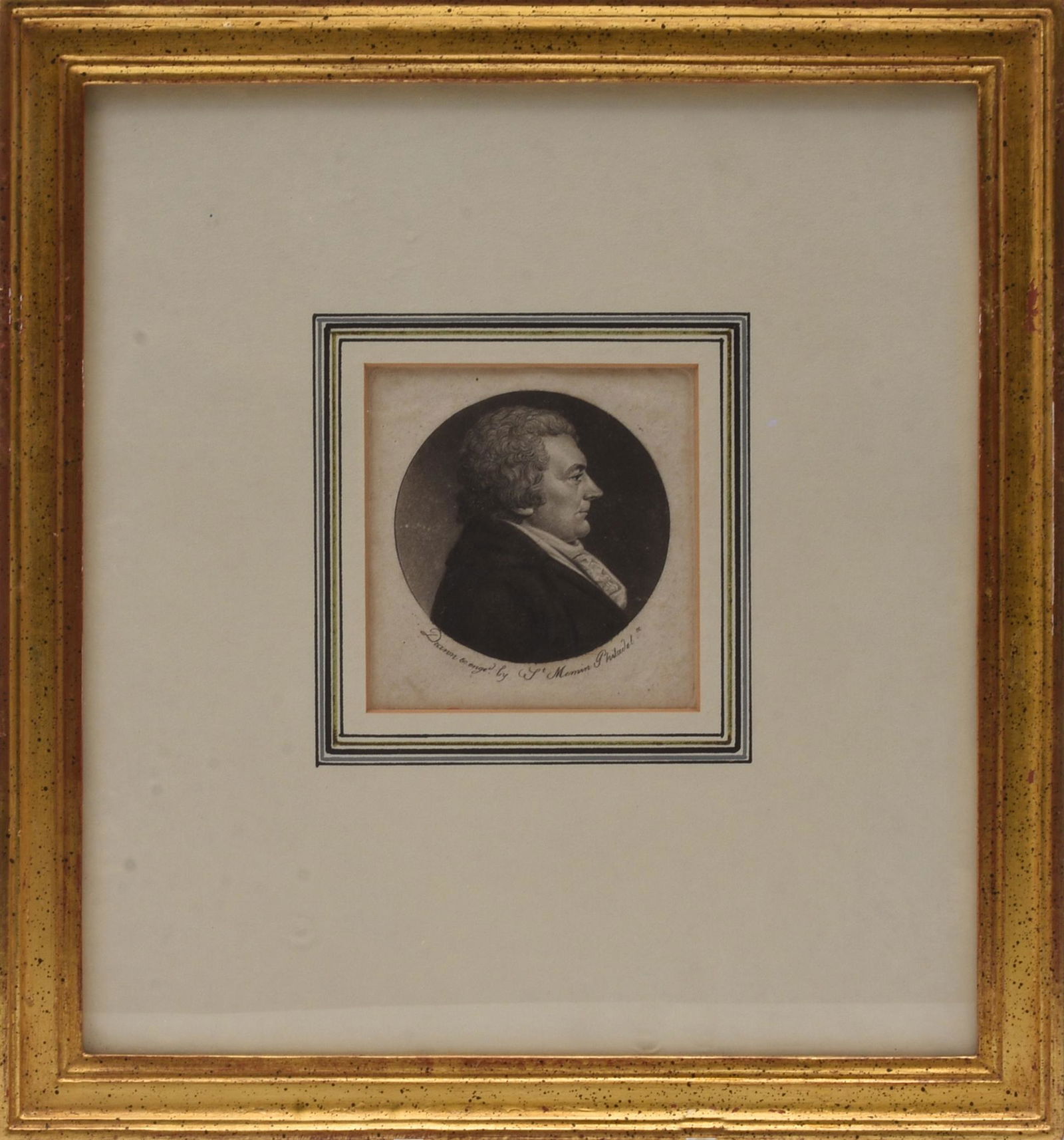 Charles B.J.F. De Saint-Memin. Joseph Erwin. (1 of 2)