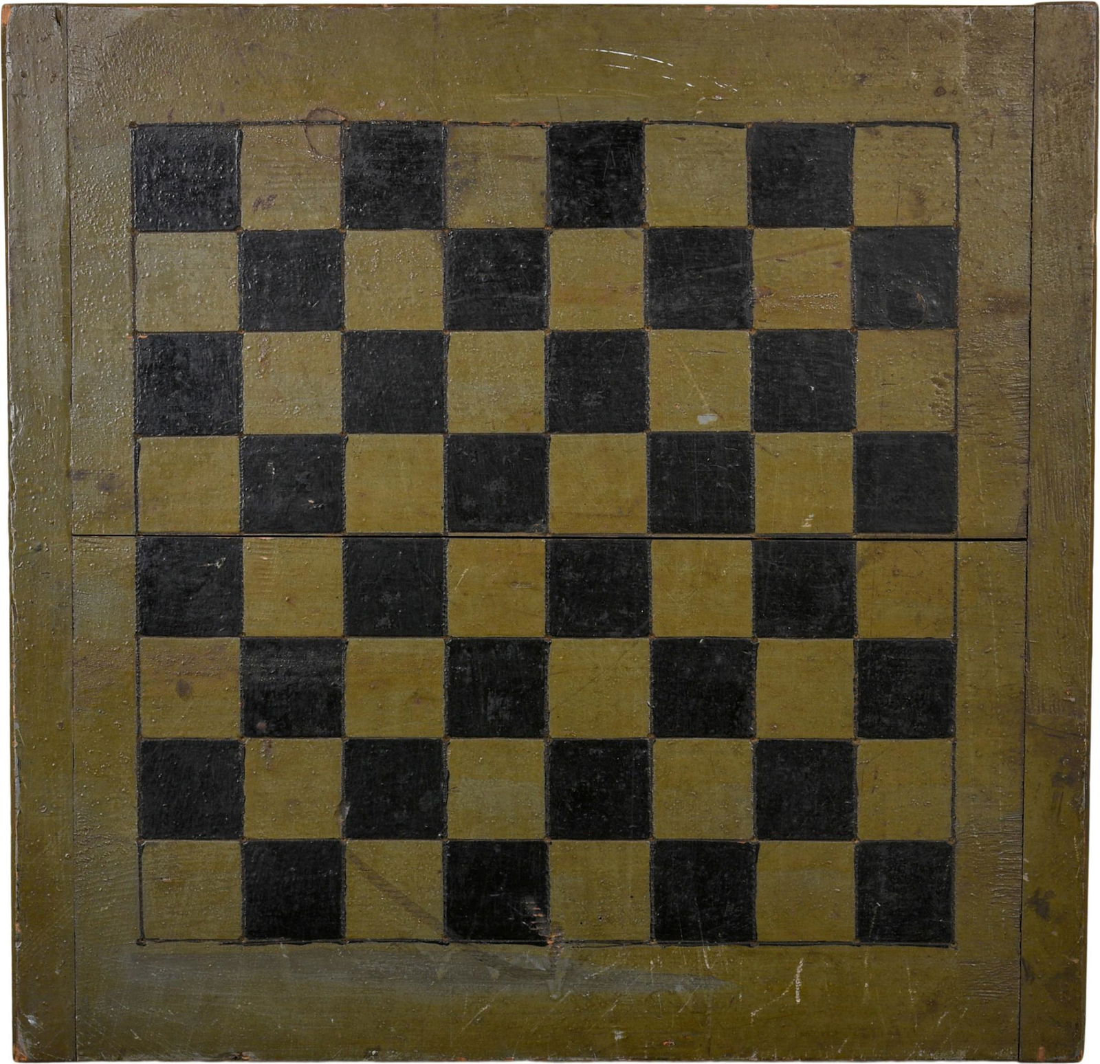 Painted Gameboard, Early Twentieth Century. (1 of 2)