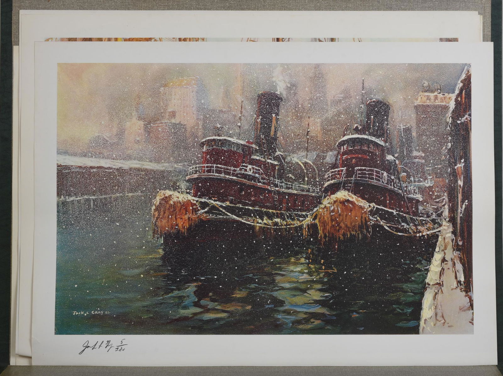 Jack L. Gray. The New York Harbor Collection. (1 of 13)