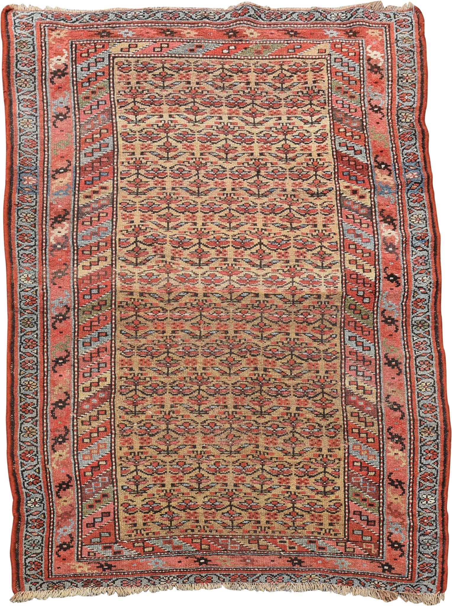 Antique Kurdish Carpet. (1 of 2)