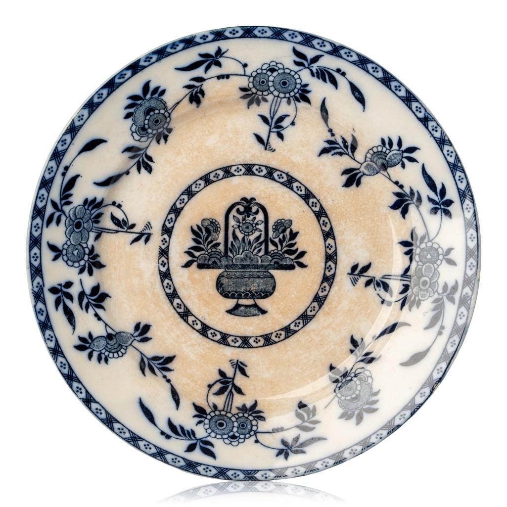 American Blue and White "Blue Delph" Plate. (1 of 2)