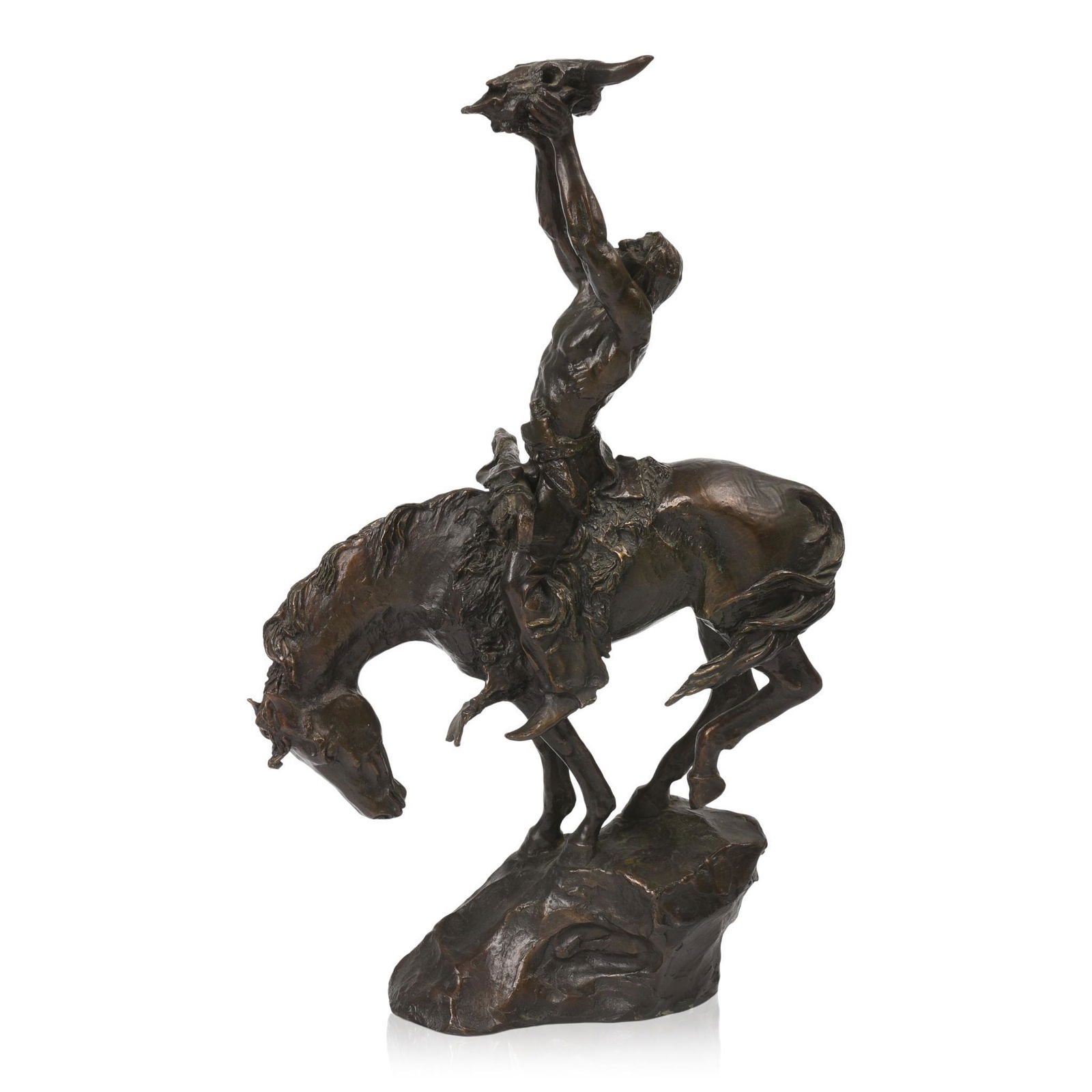 Buck McCain Western Bronze Sculpture "Invocation". (1 of 5)