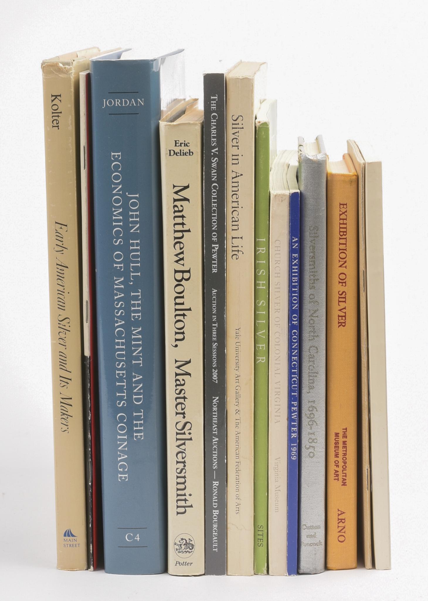 Early Silver And Pewter (Lot of 13 Reference Books) (1 of 3)