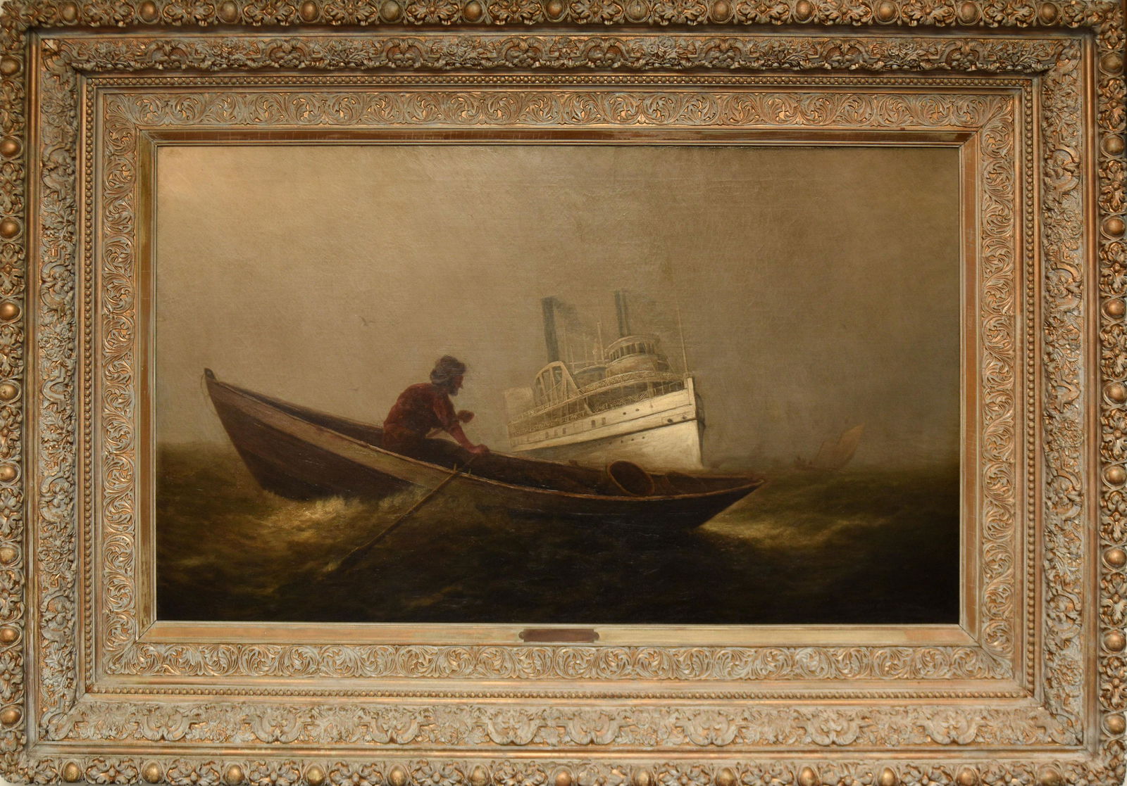 Wesley Webber. Fog On Long Island Sound. (1 of 3)