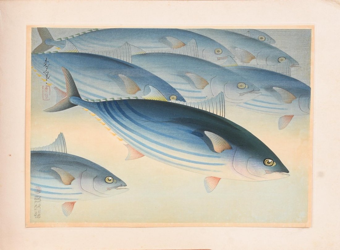 Katsuo Fish Print by Bakufu Ohno (1 of 8)