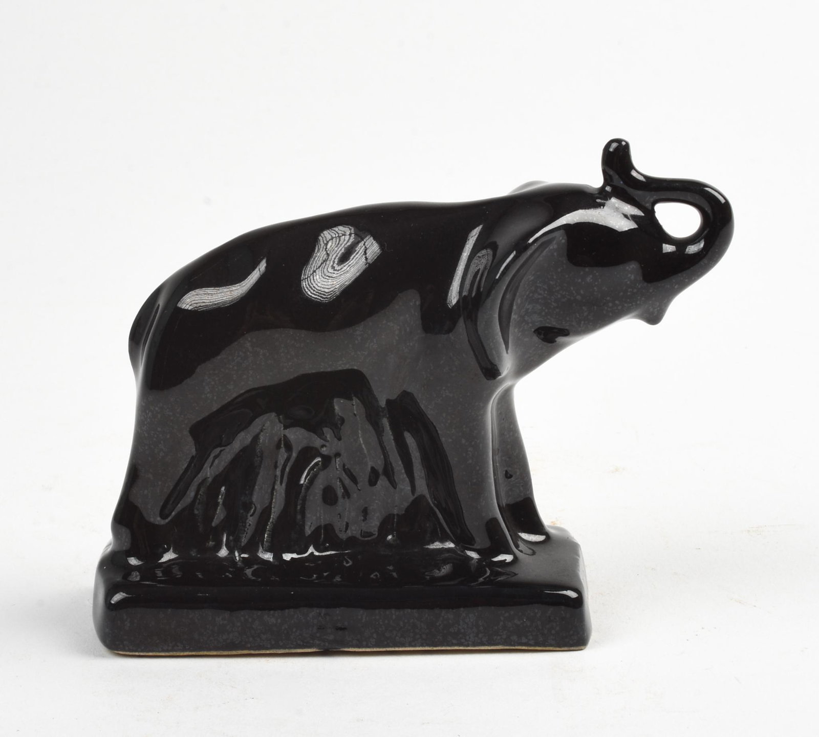 Van Briggle Pottery Elephant.: Height 3.25 inches.