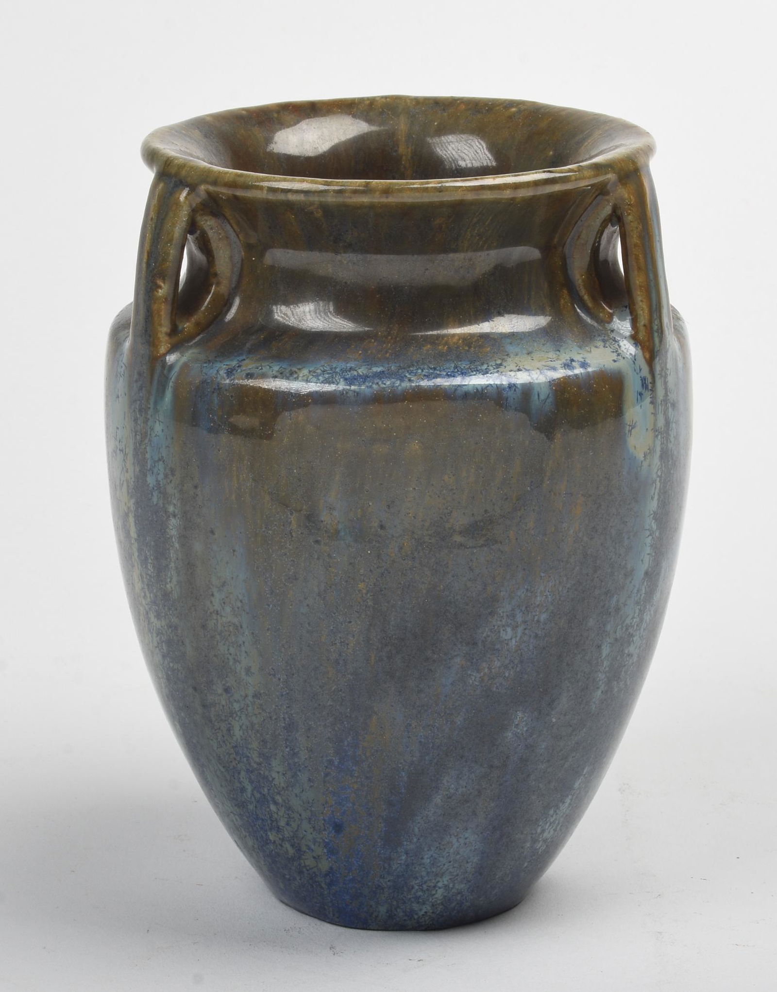 Fulper Pottery Three Handled Vase. (1 of 5)