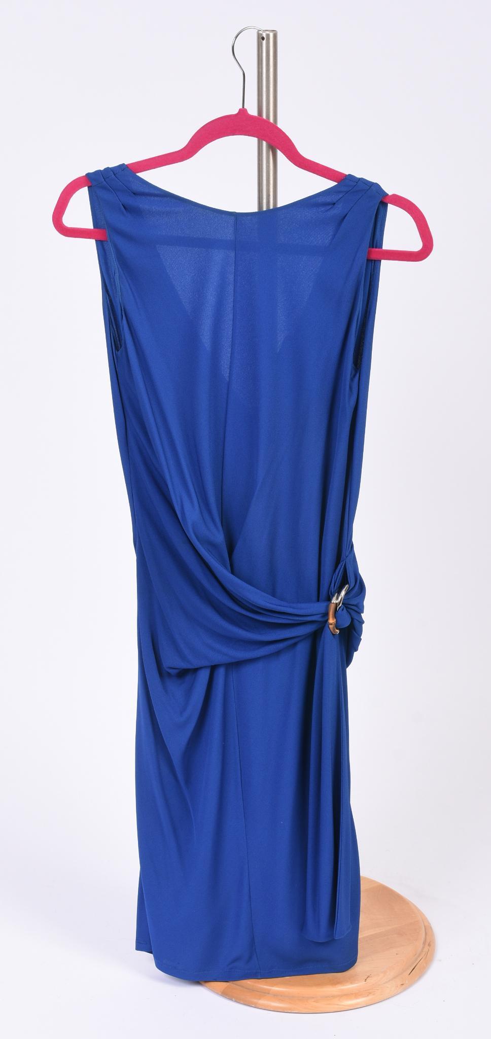 Vintage Gucci Cobalt Blue Dress.: Size M, good pre-owned condtion.