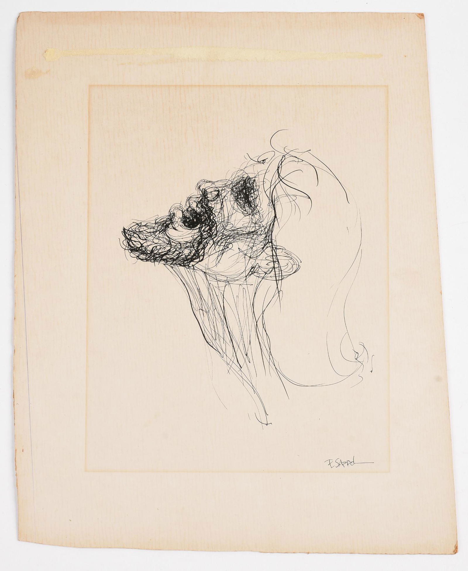 Modernist Pen & Ink Illustration. (1 of 2)