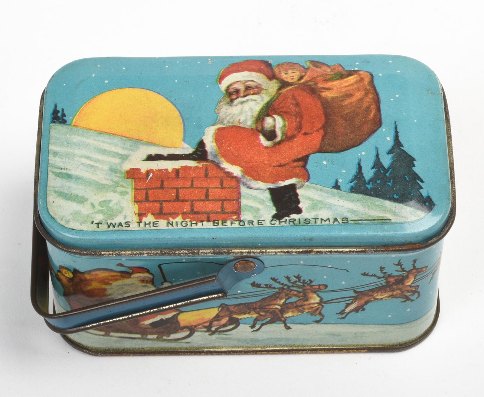 Tindeco Vintage Christmas Candy Box. (1 of 8)
