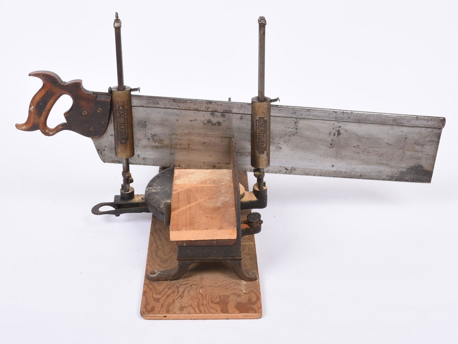 Stanley Cast Iron Miter Saw. (1 of 5)
