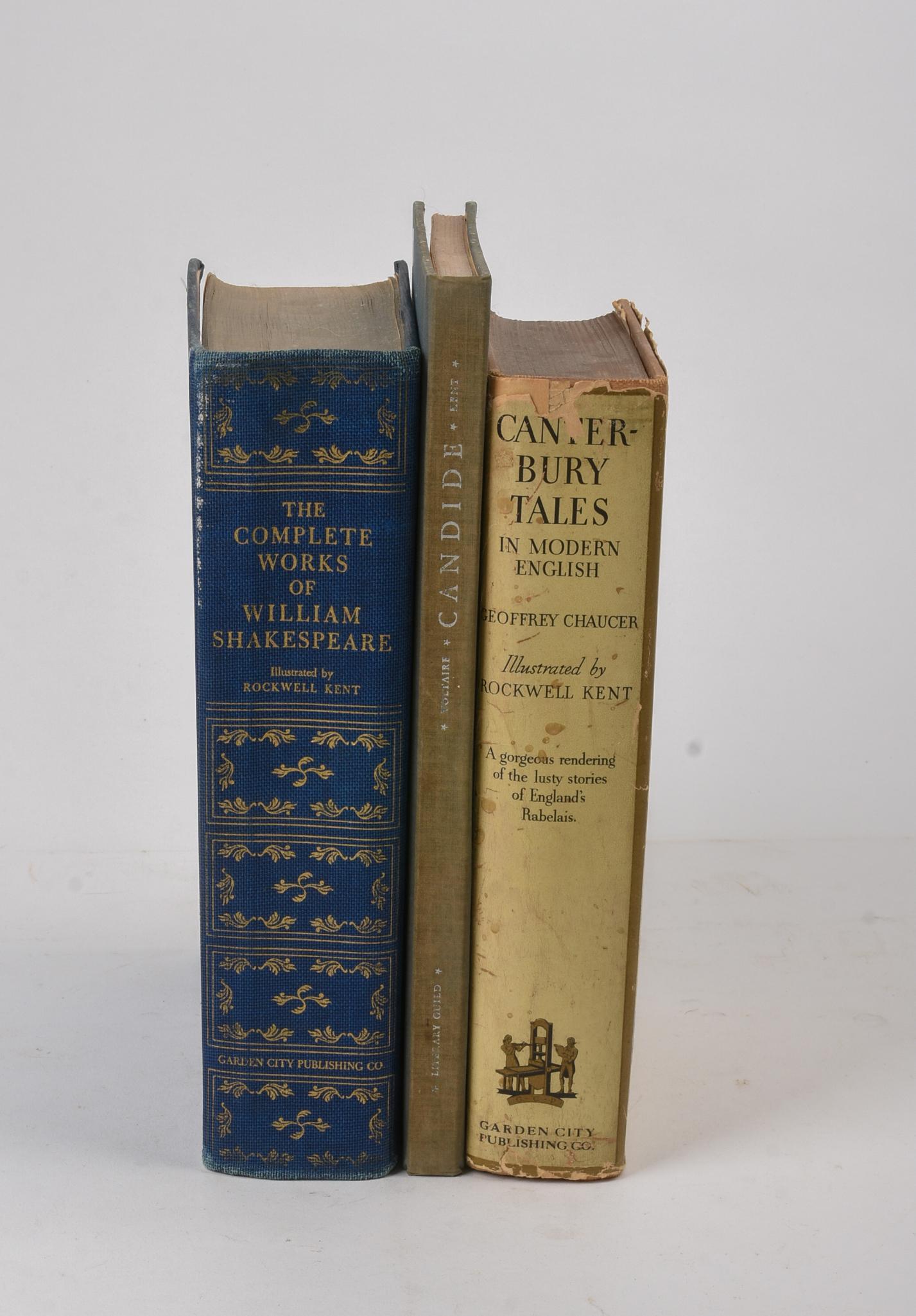 Three Books Illustrated by Rockwell Kent. (1 of 3)