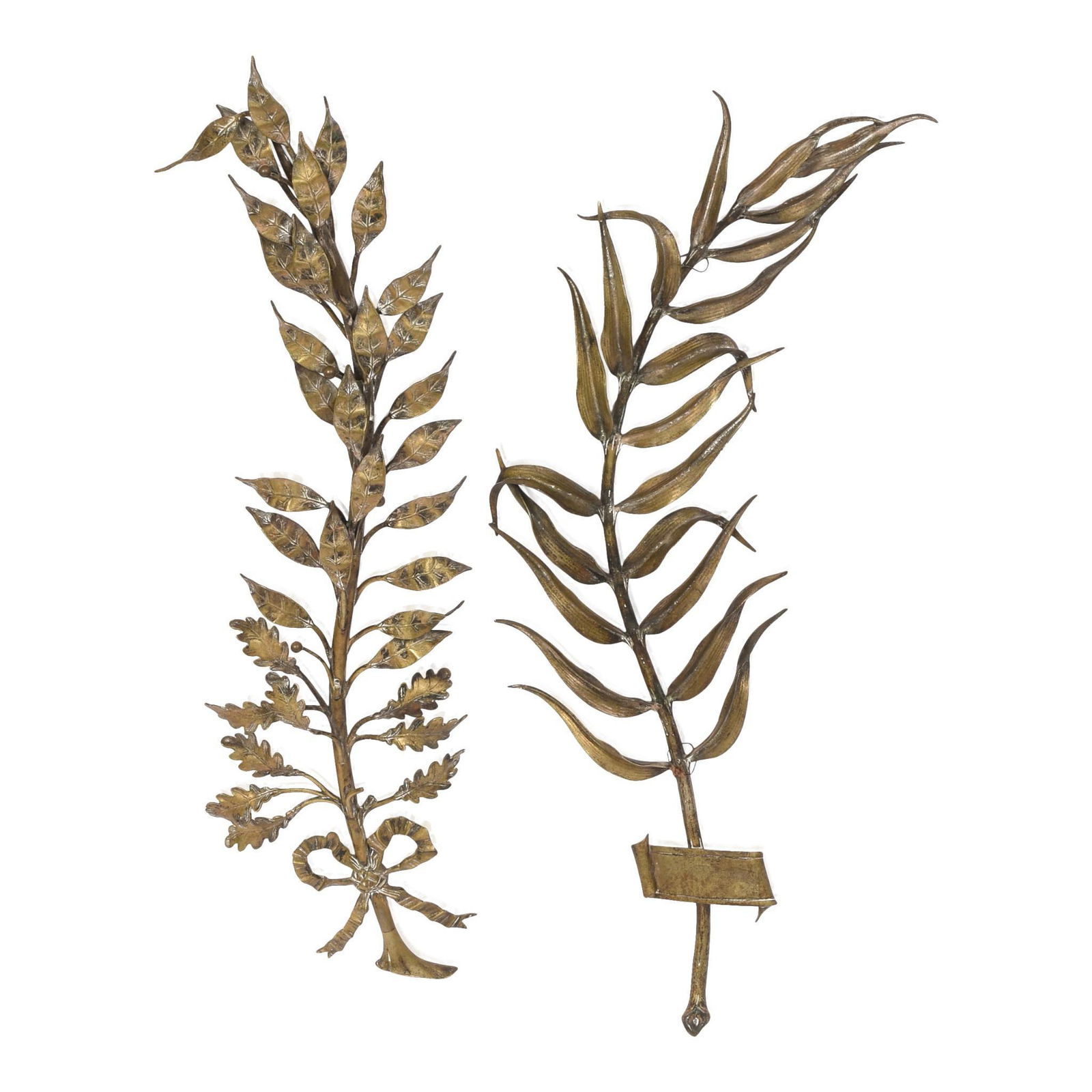 Two 19th C. Continental Bronze Branches (1 of 2)