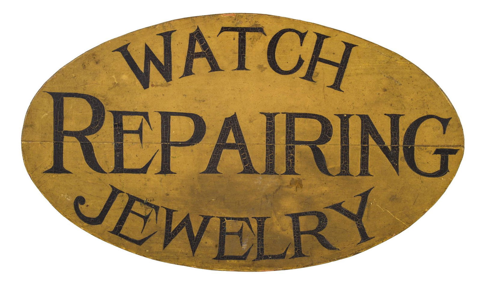 Watch & Jewelry Repairing Sign. (1 of 2)