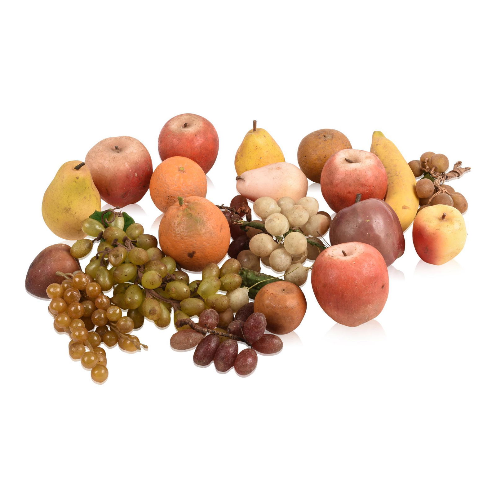 Group of Victorian Wax Fruit. (1 of 3)