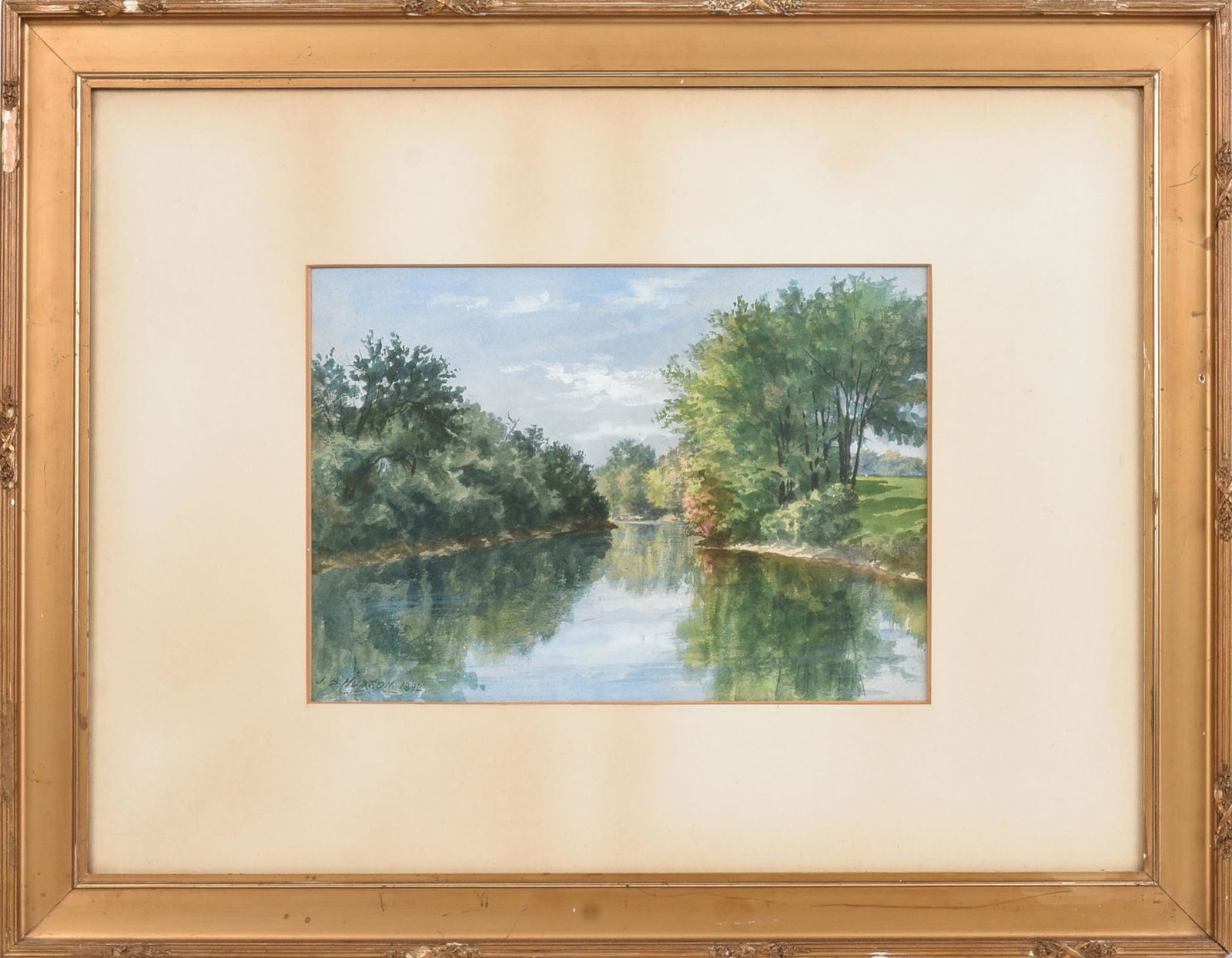 J.B. Hudson. Maine River Landscape (1 of 4)