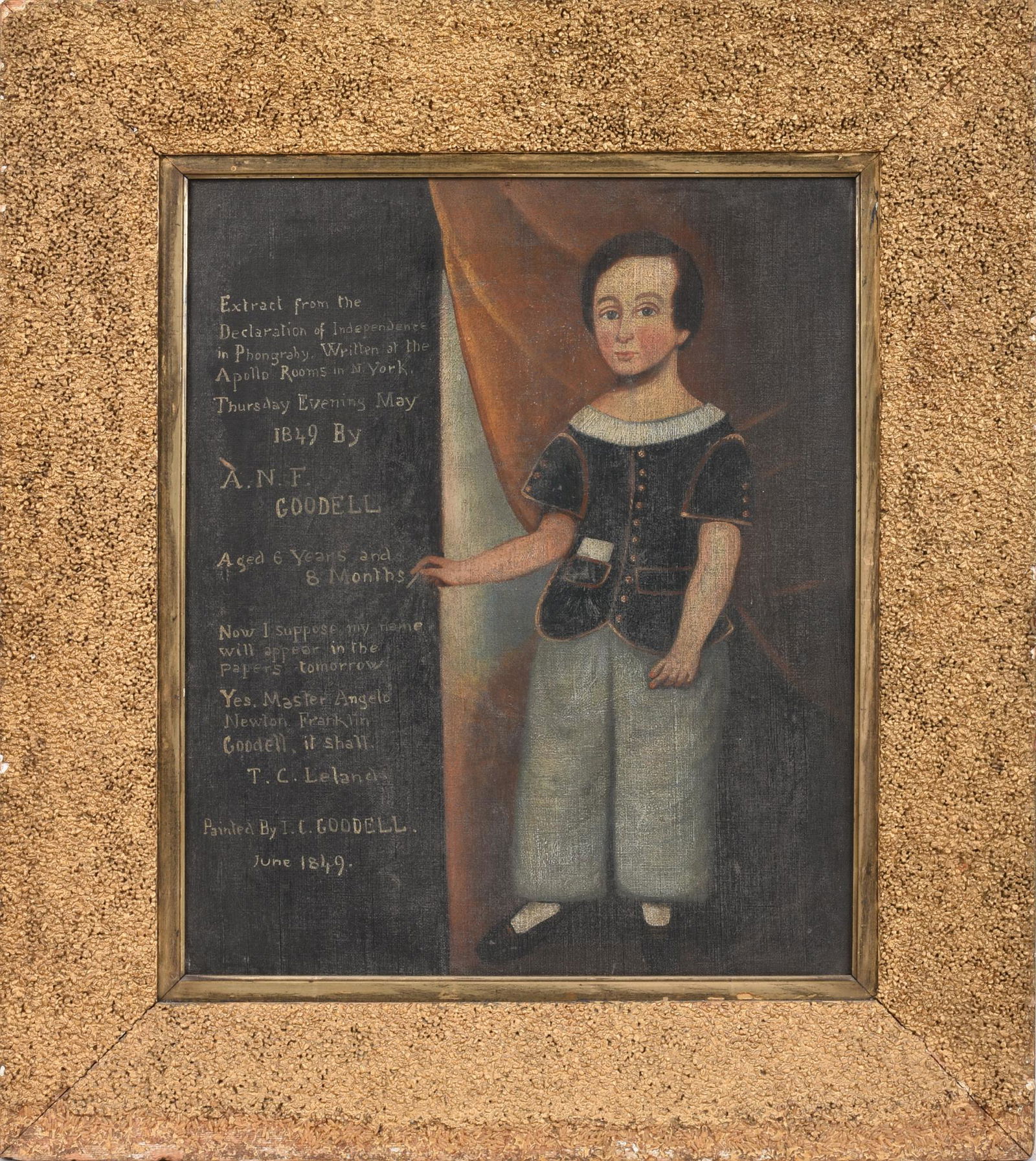 American School Portrait After Ira Goodell (1 of 3)