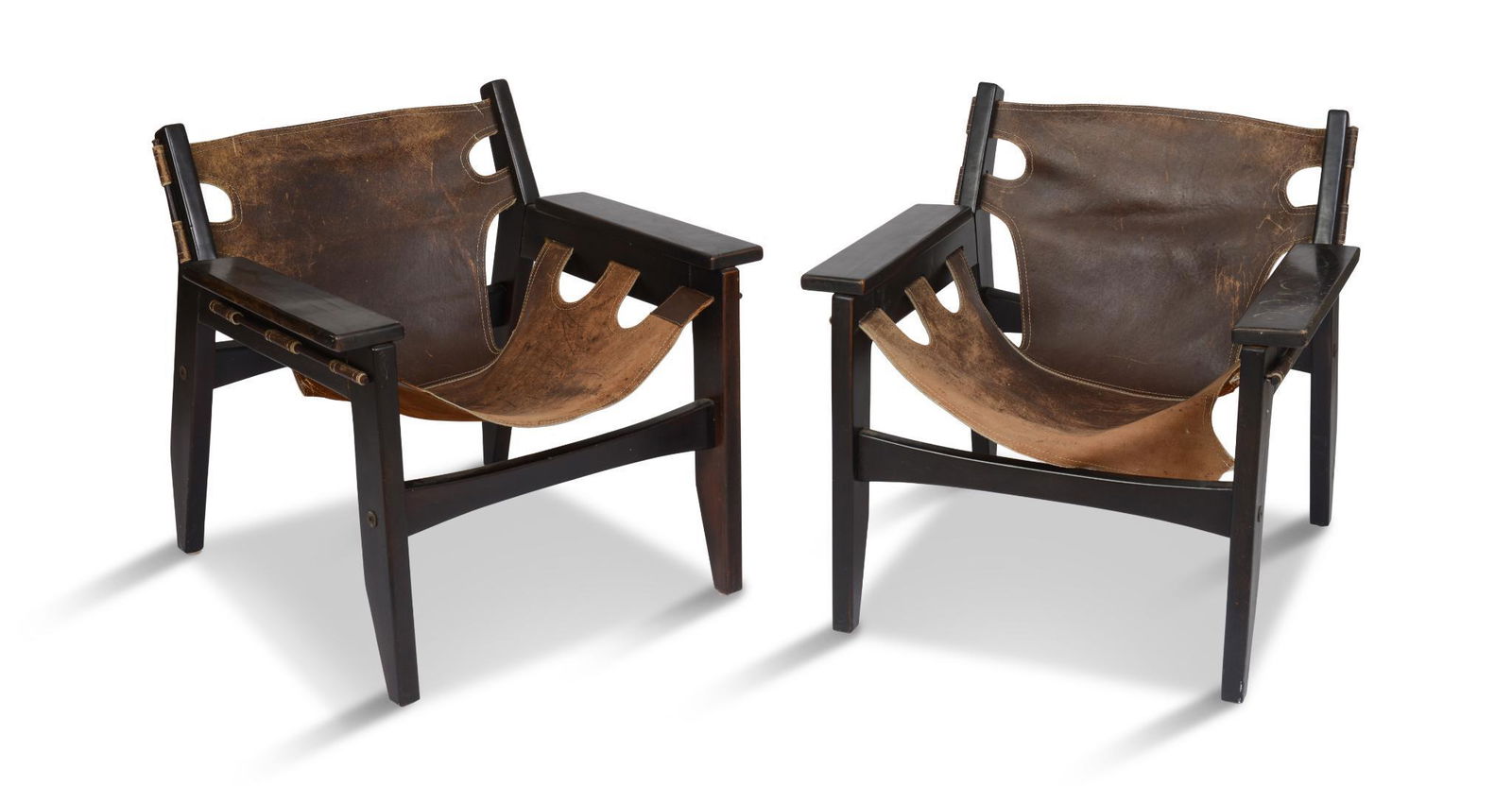 Two Sergio Rodrigues â€˜Kilin' Lounge Chairs. (1 of 3)