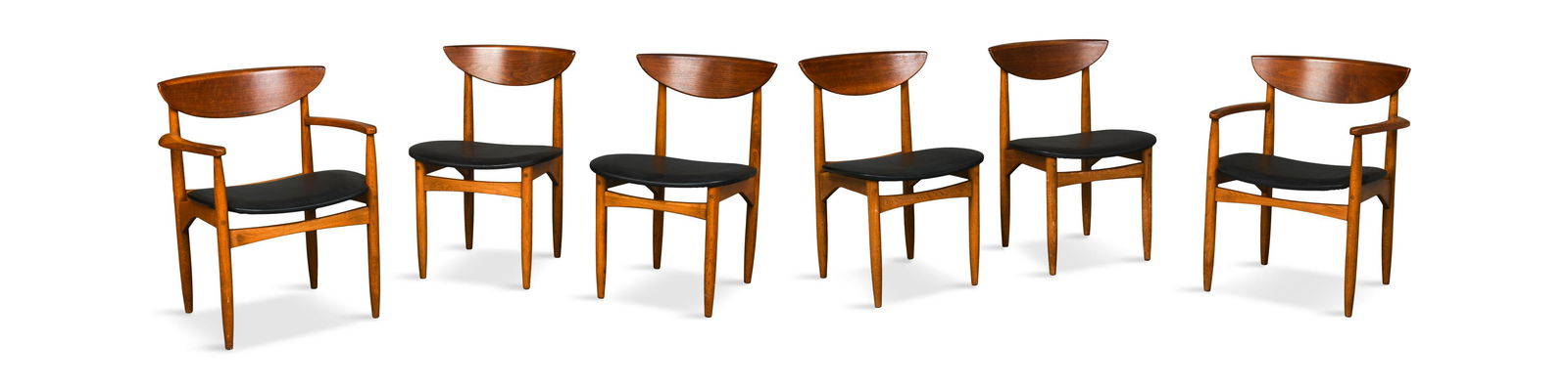 Six Lane Perception MCM Dining Chairs. (1 of 2)