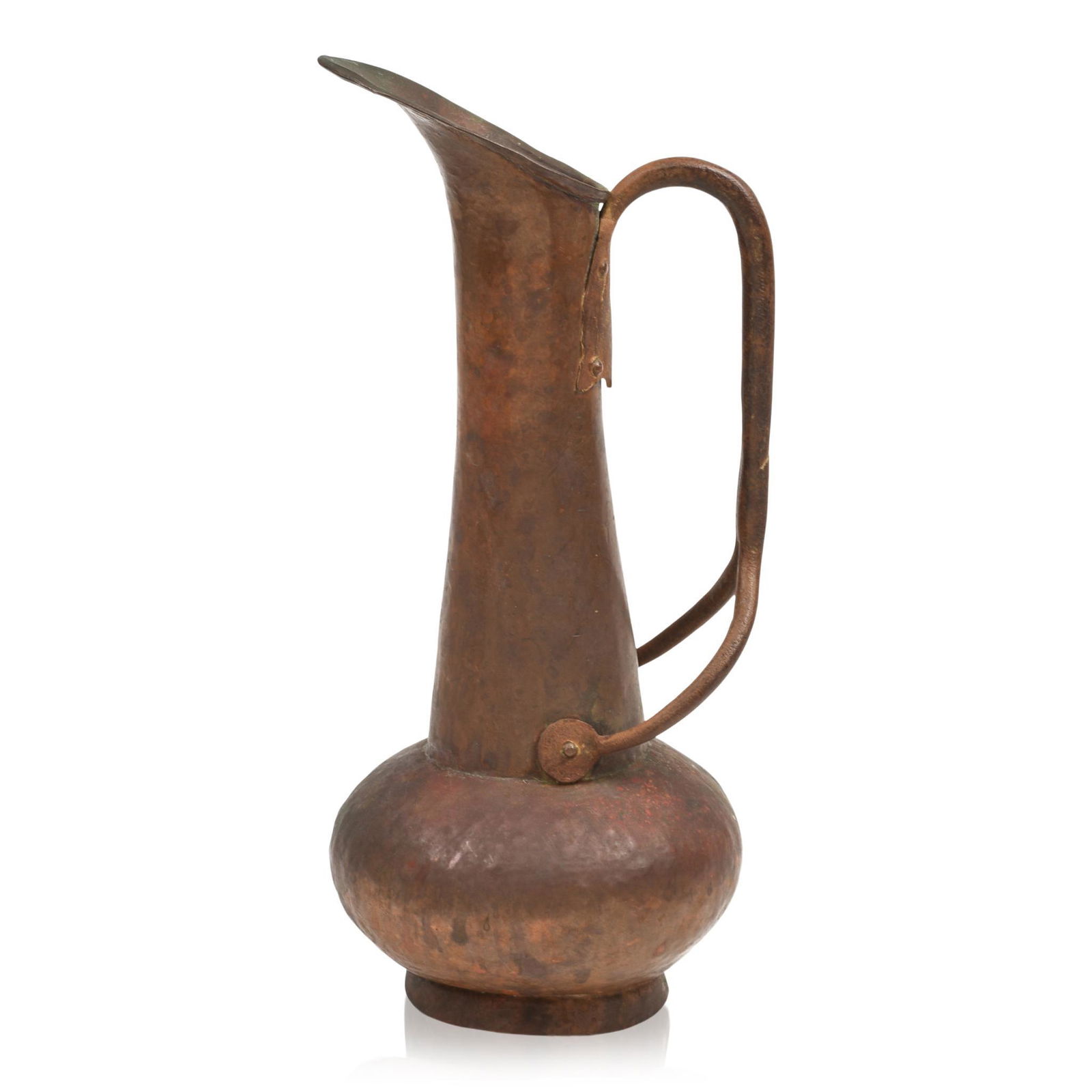 Stickley Brothers Hammered Copper Pitcher #80 (1 of 5)