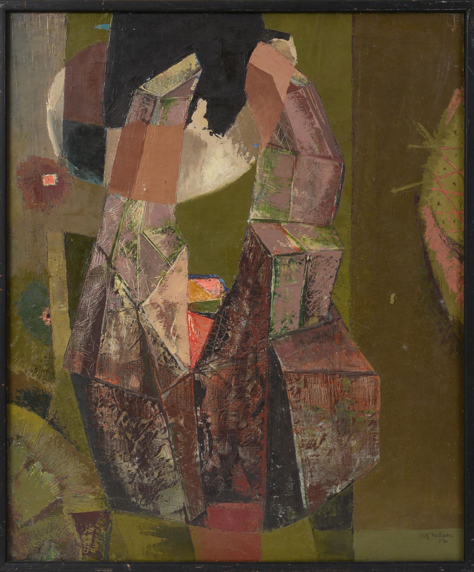 Carl G. Nelson (1898-1988). Rock Forms. (1 of 4)