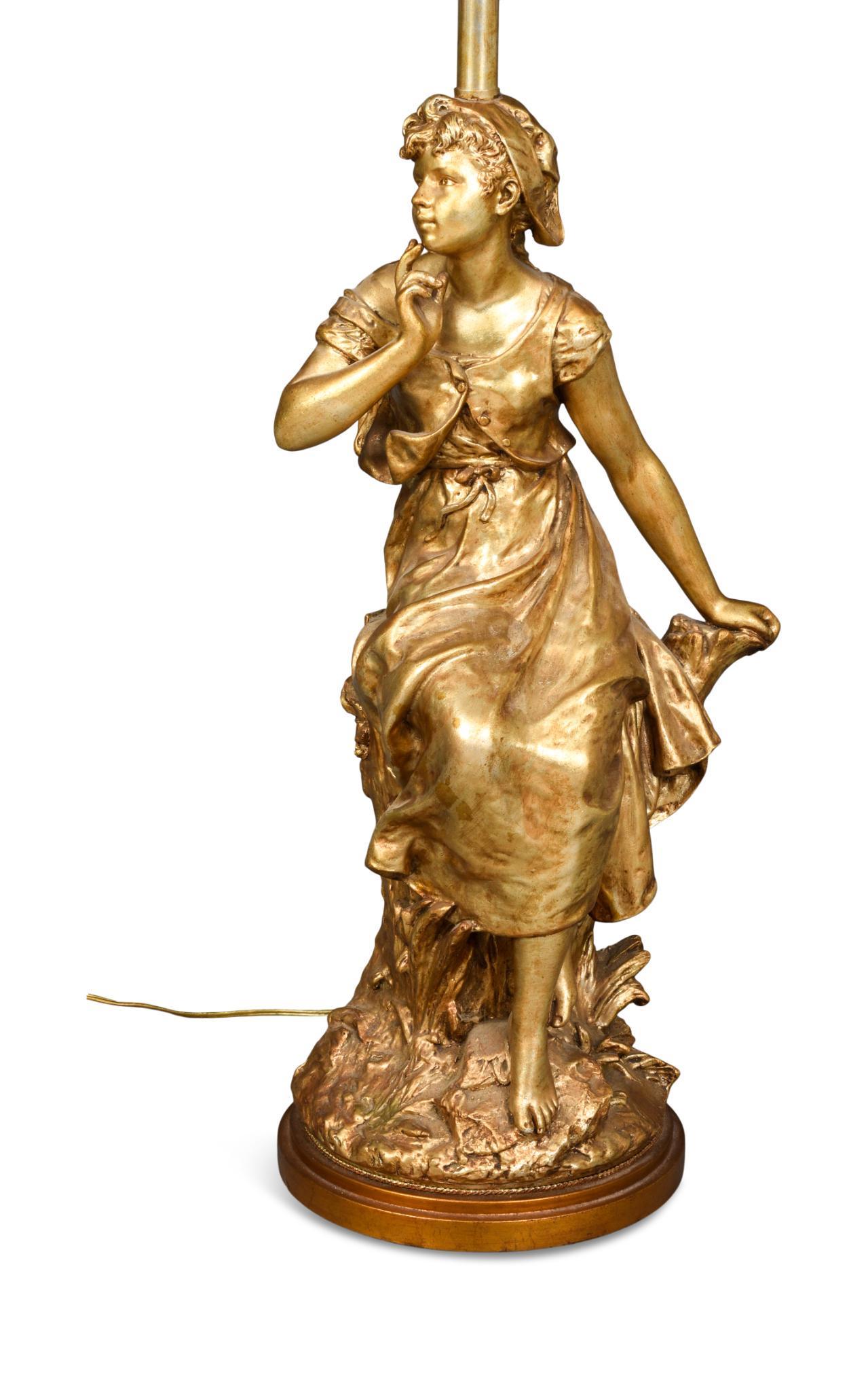 Marbro Lamp Co. Figural Table Lamp. (1 of 3)