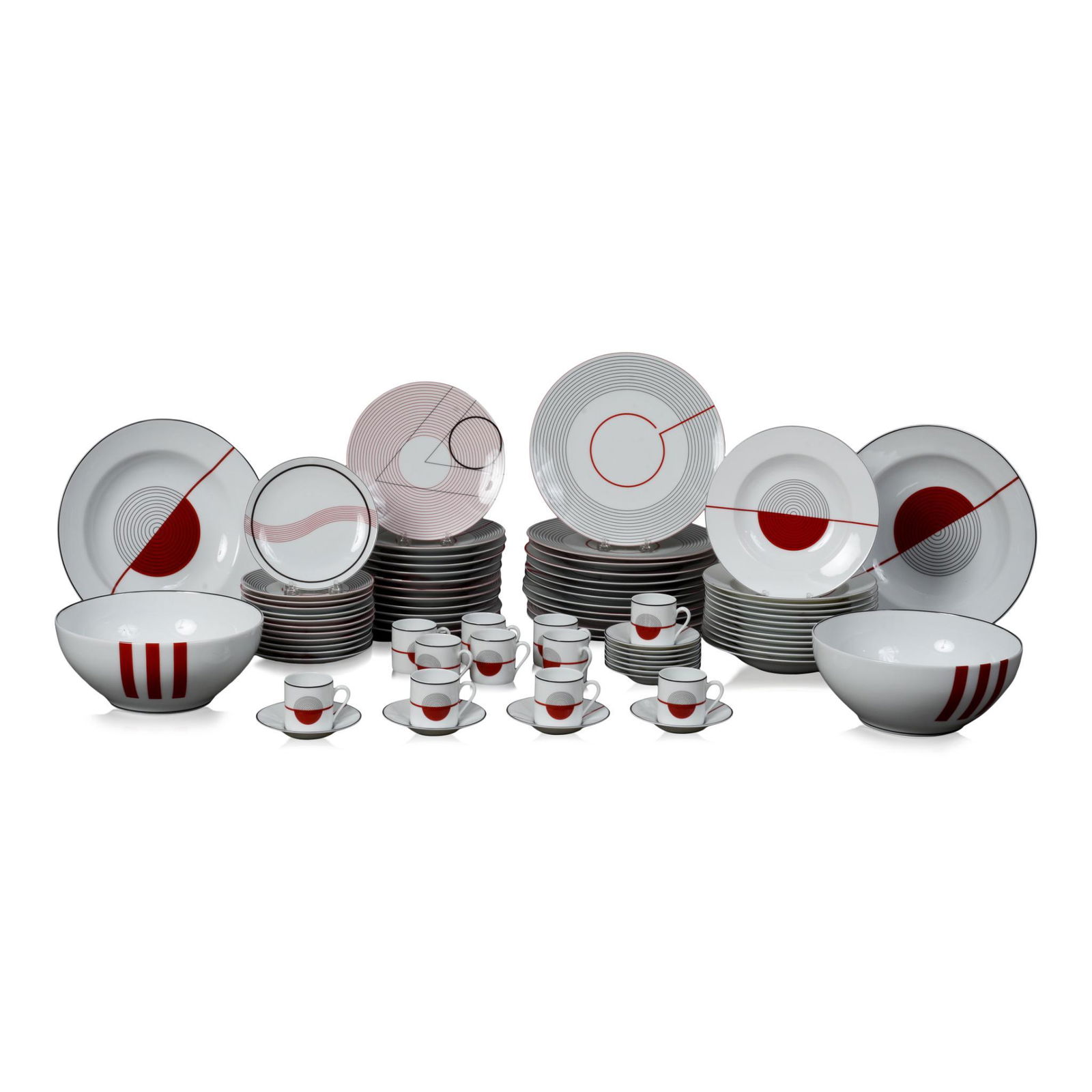 Puiforcat Initiales Dinner Service for Twelve. (1 of 11)