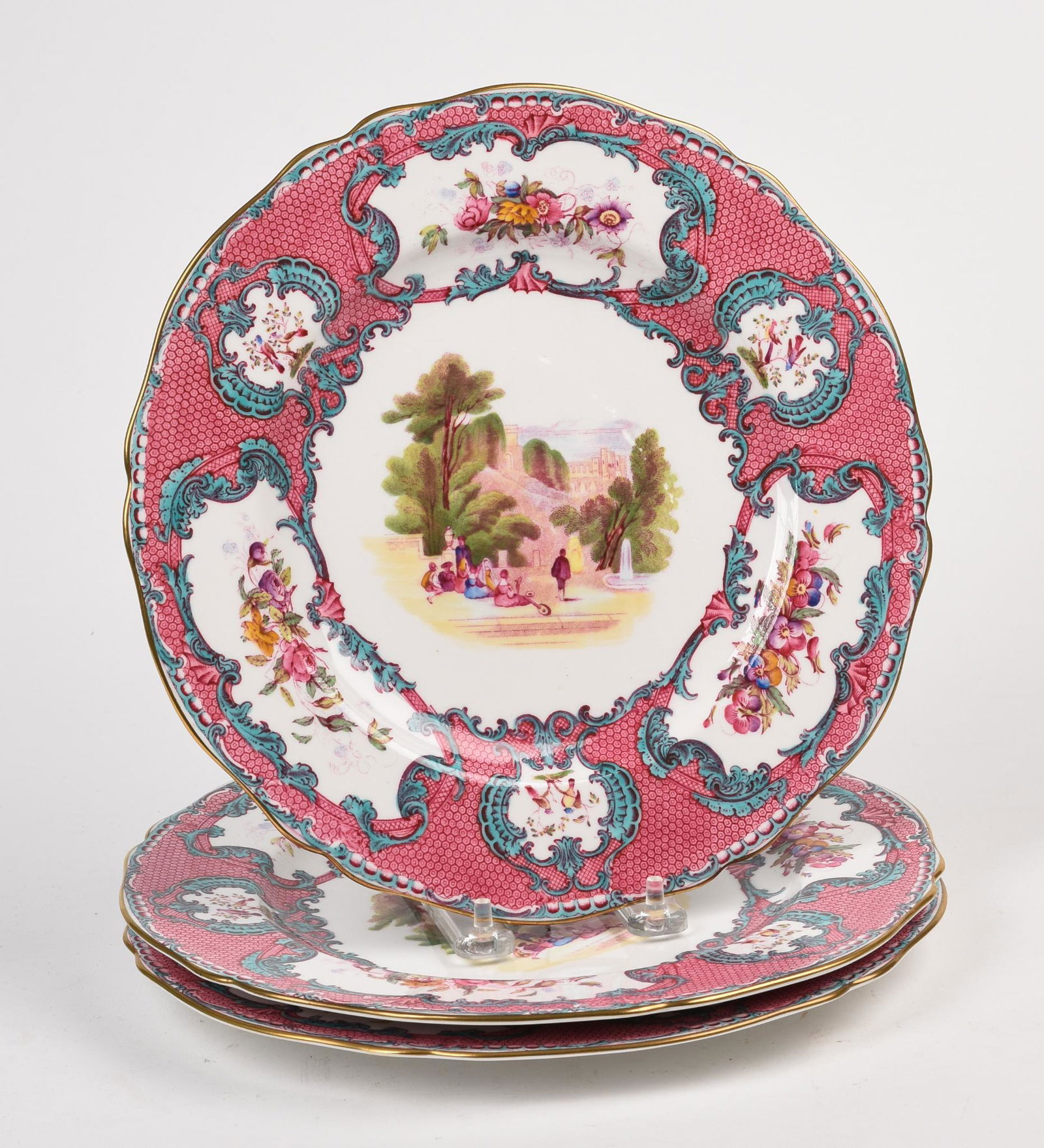 Three Copeland Spode Plates. (1 of 6)