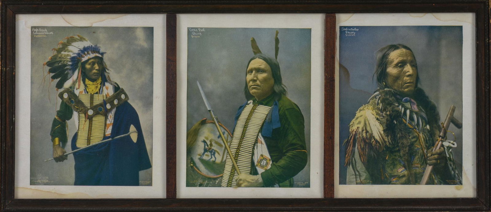 Seven Prints of Native Americans. (1 of 8)