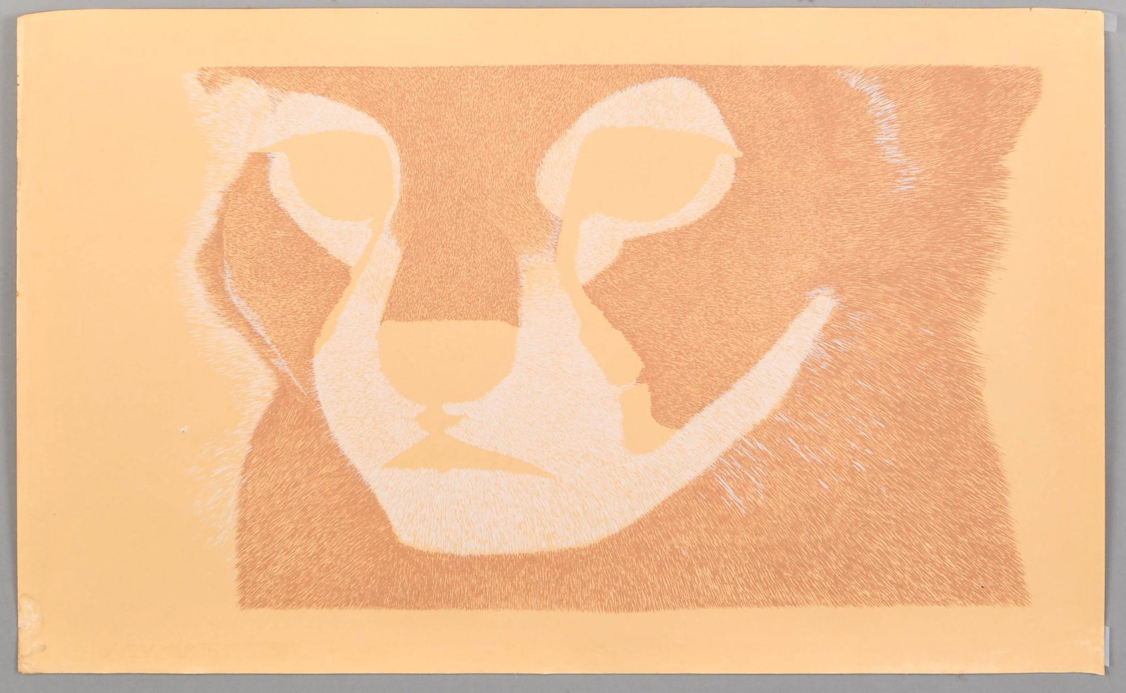 Seven Large Artists Proof Prints of Animals.: Dated 1974, each 40 x 26 inches.