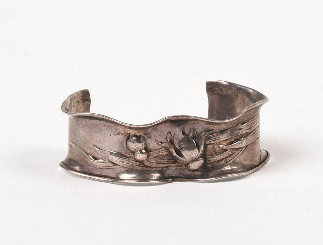 Small Sterling Cuff Bracelet. (1 of 6)