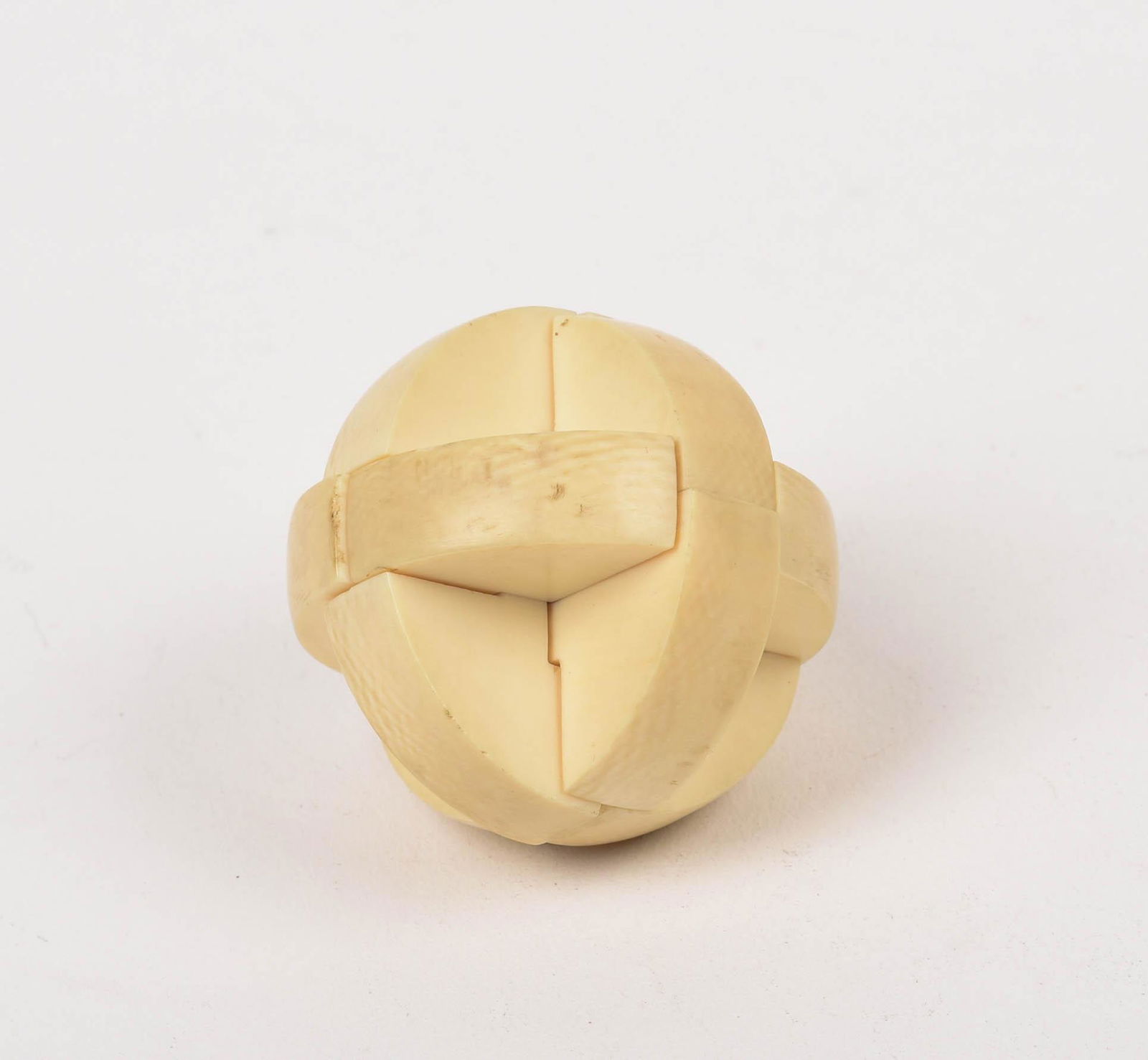 Chinese Round Puzzle Ball, Mid 19th C. (1 of 2)