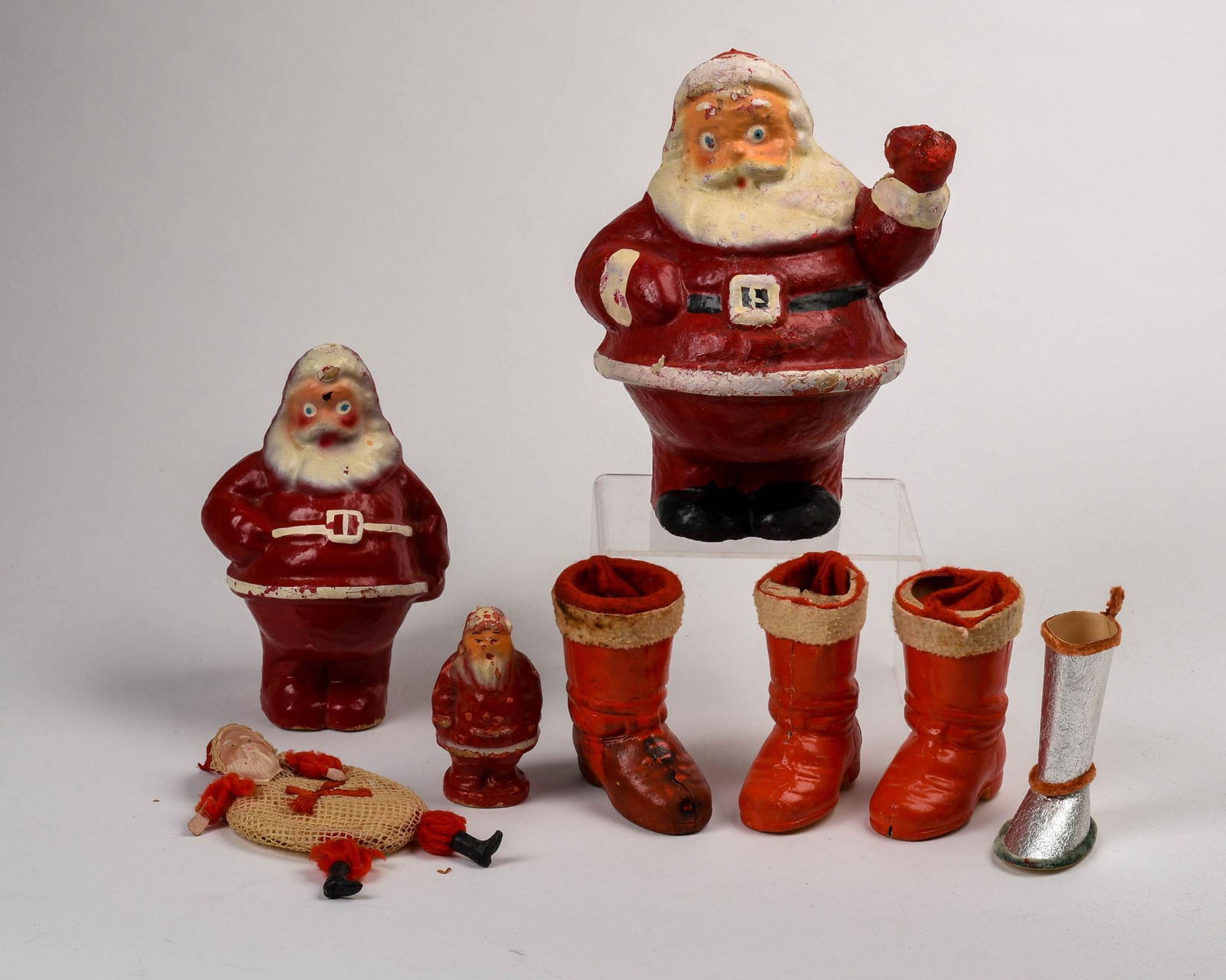 Eight Christmas Candy Containers (1 of 2)