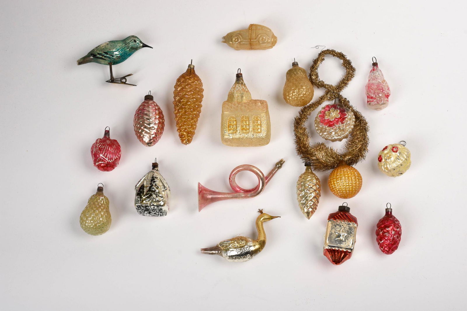 18 Antique Christmas Ornaments (1 of 1)