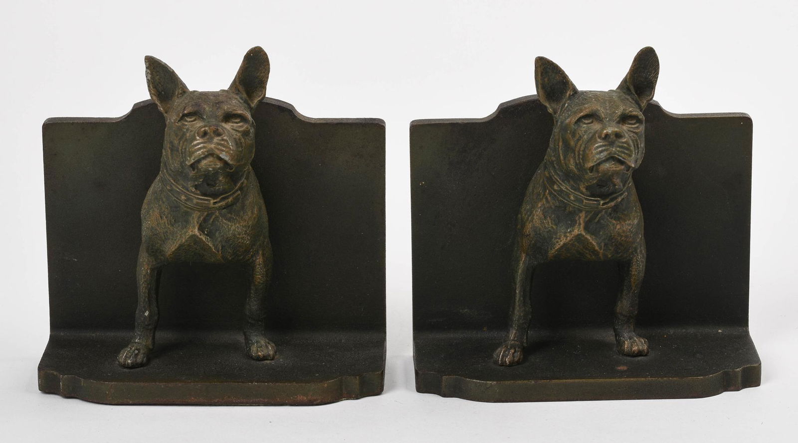 Bradley and Hubbard French Bulldog Bookends (1 of 3)