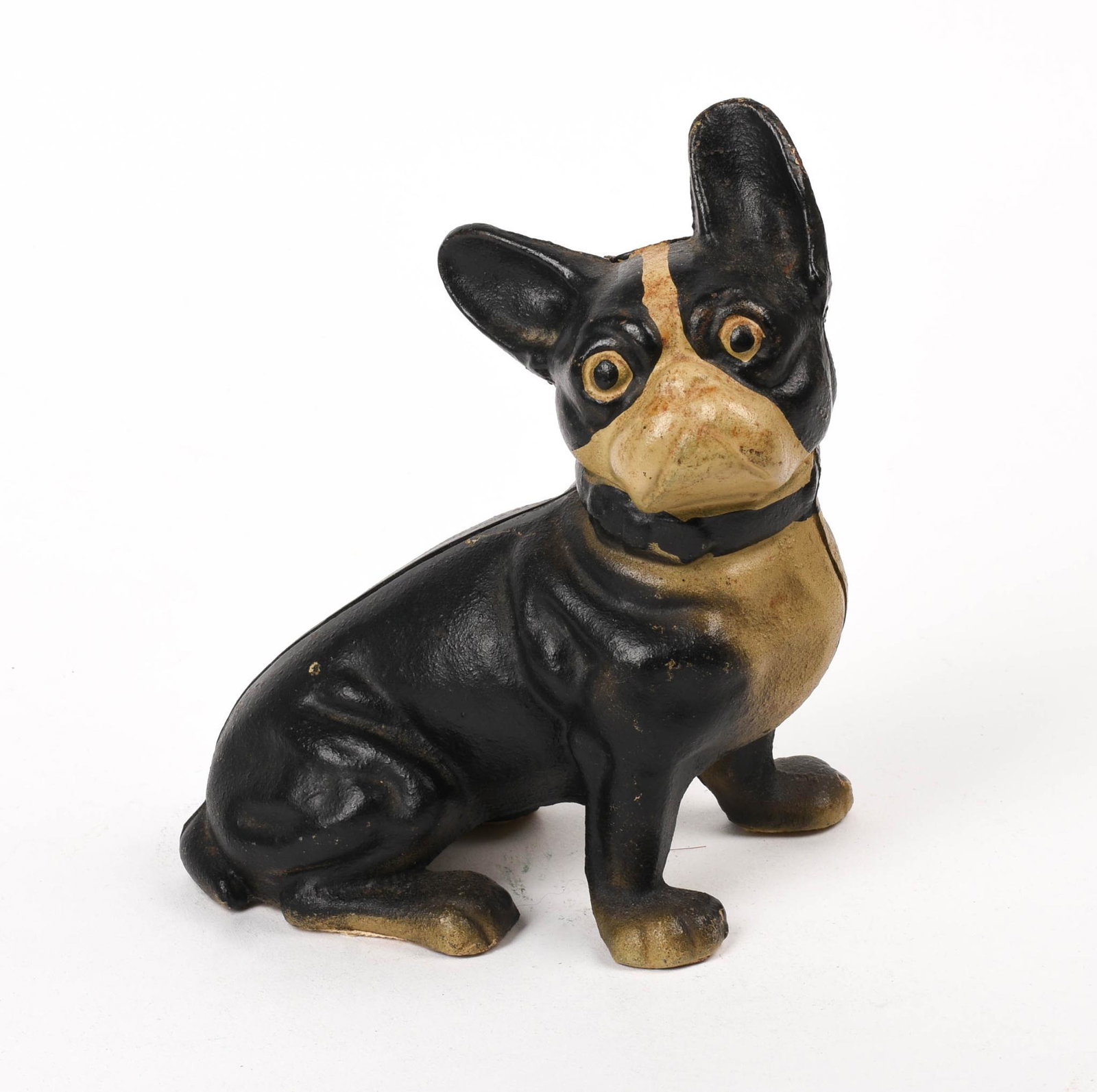 Cast Iron French Bulldog Doorstop.: Height 8 inches.
