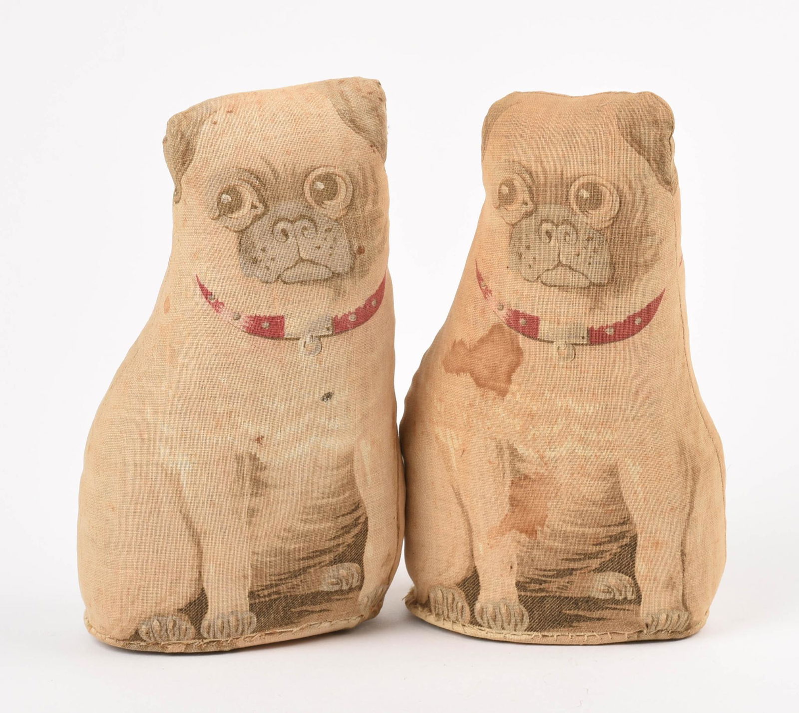 Two Arnold Print Works Stuffed Pugs (1 of 3)