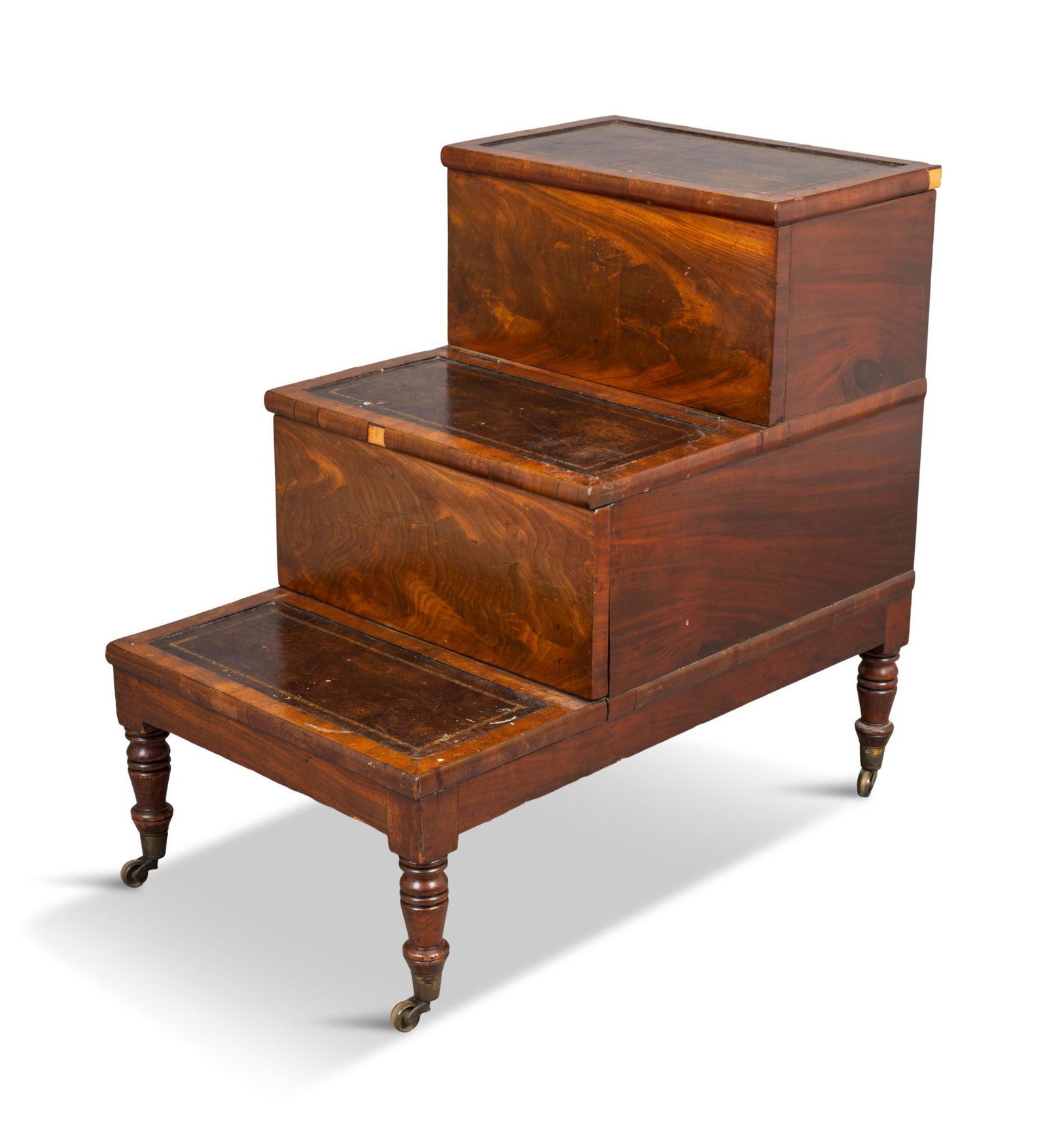 English Regency Library Steps. (1 of 3)