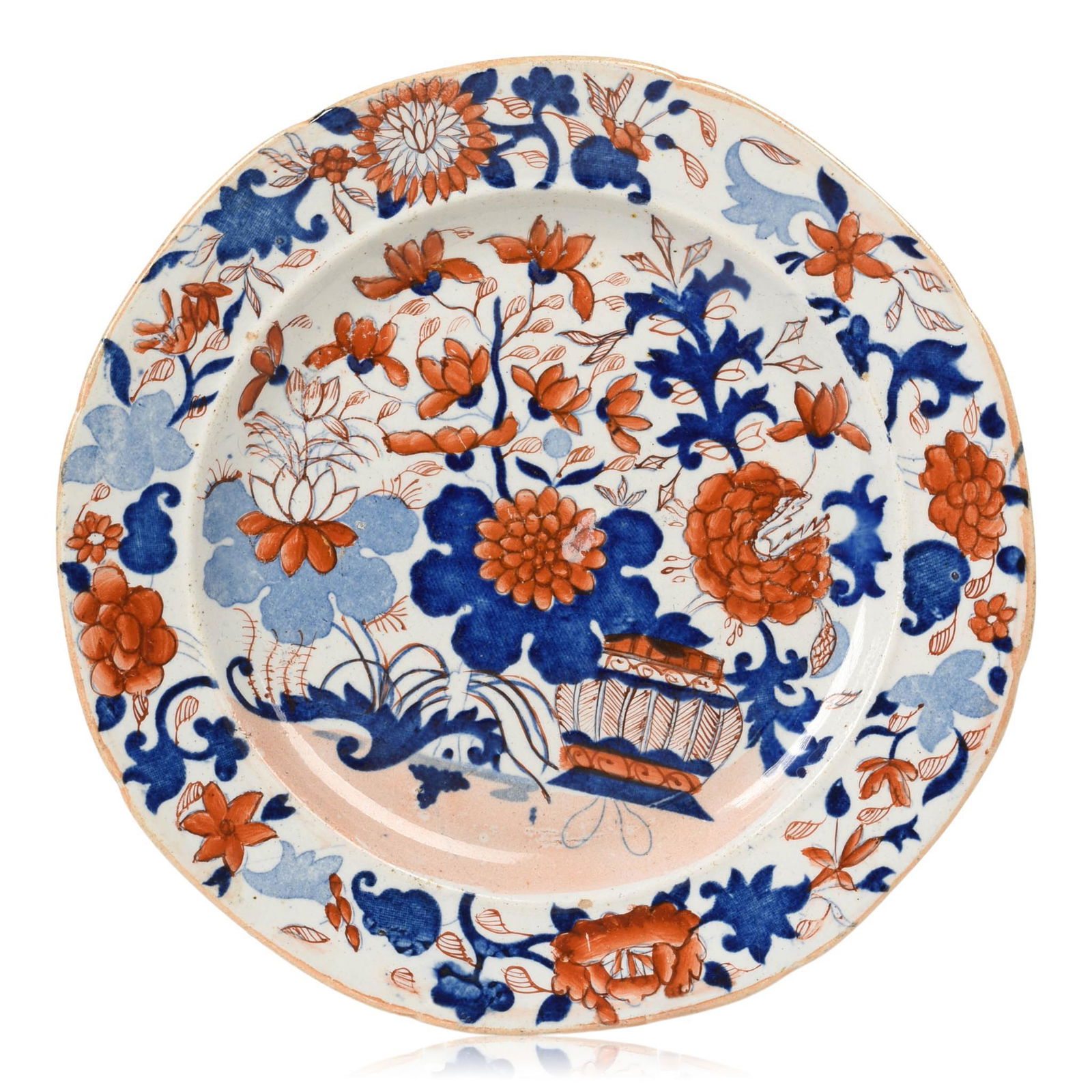 Mason's Ironstone Plate. (1 of 3)