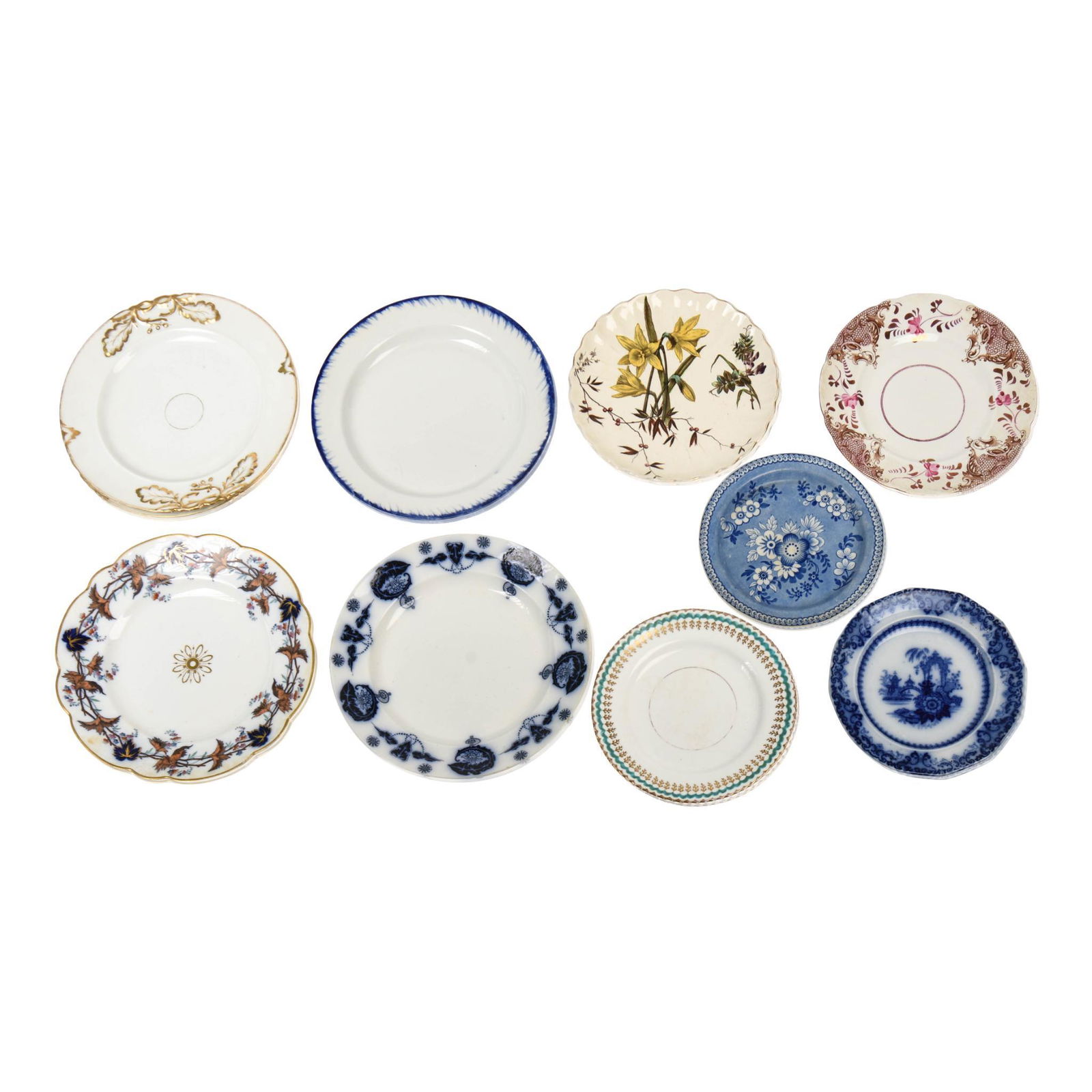 Ten English Ceramic Plates. (1 of 8)