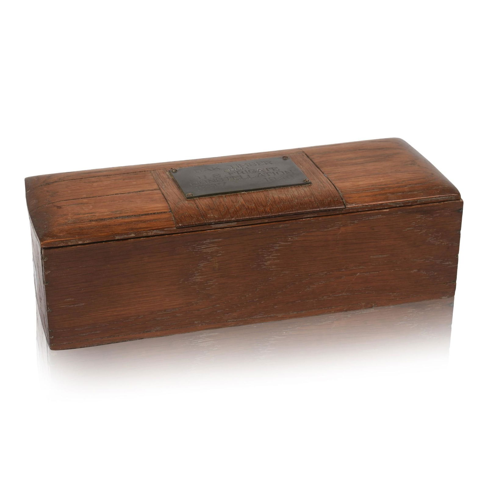 U.S. Frigate Constellation Relic Wood Box (1 of 6)
