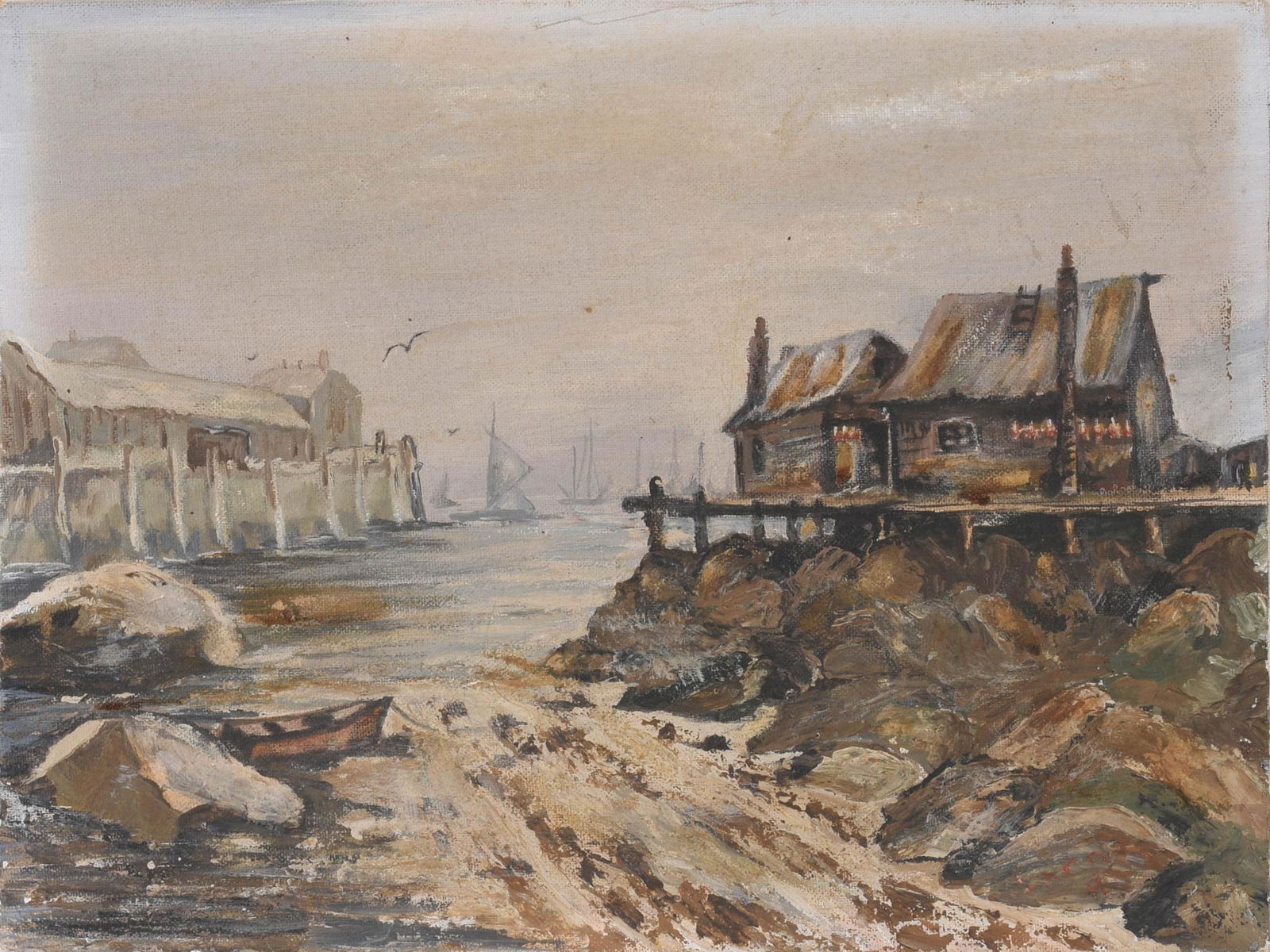 Gloucester Wharf at Low Tide. (1 of 2)