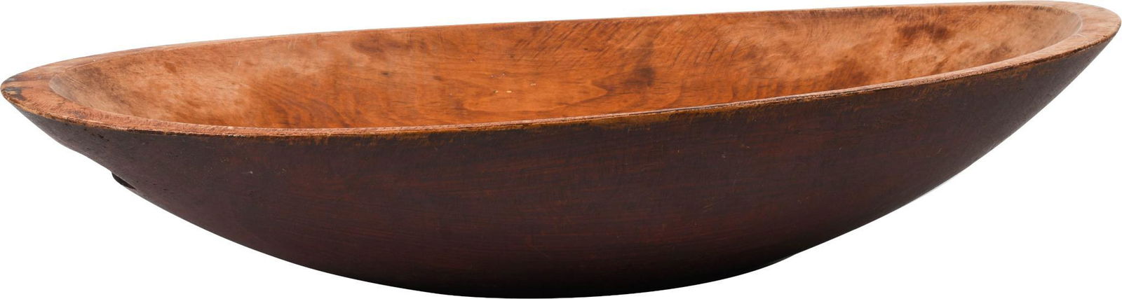 Large Grain Painted Wooden Trencher. (1 of 6)