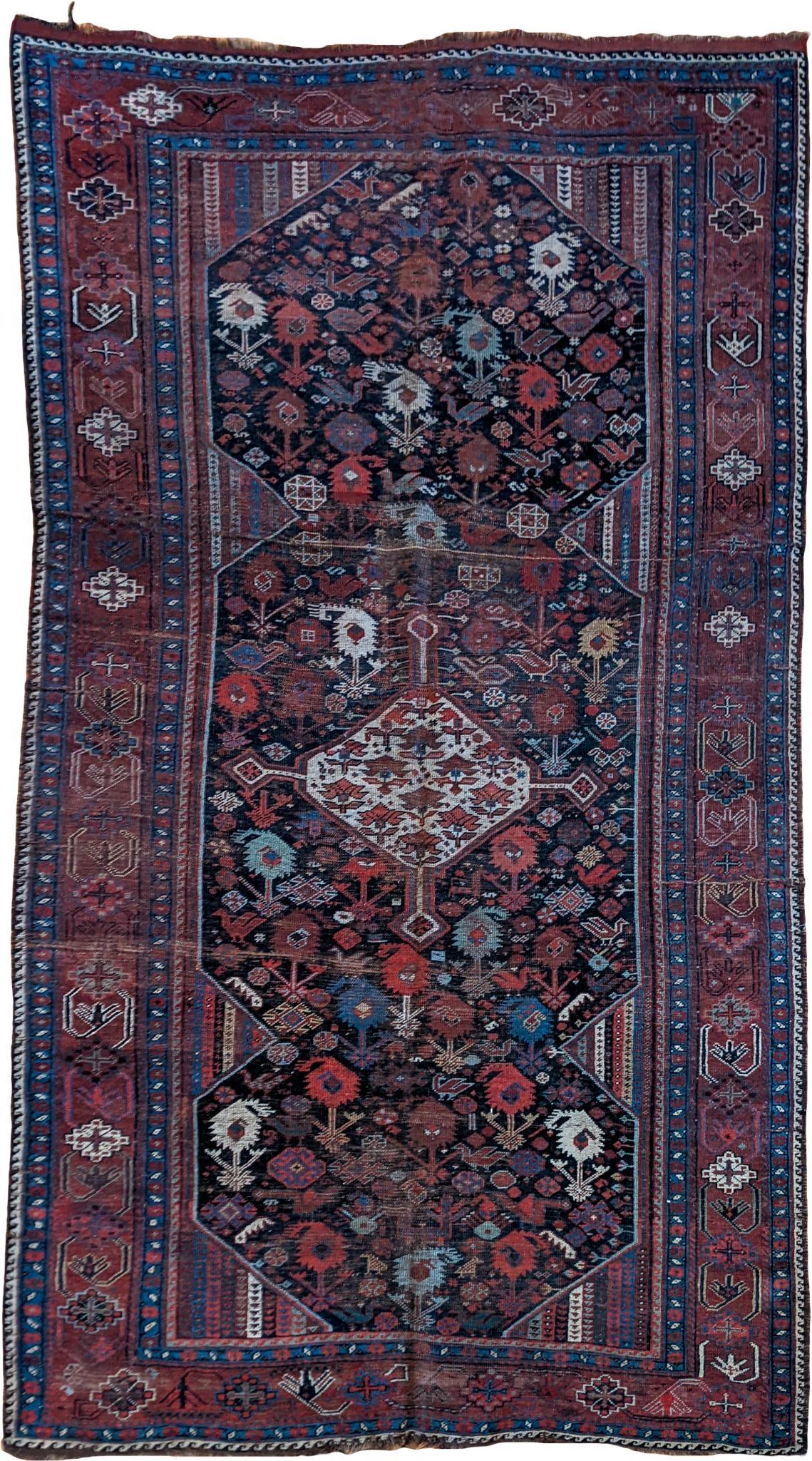 Large Caucasian Carpet. (1 of 4)