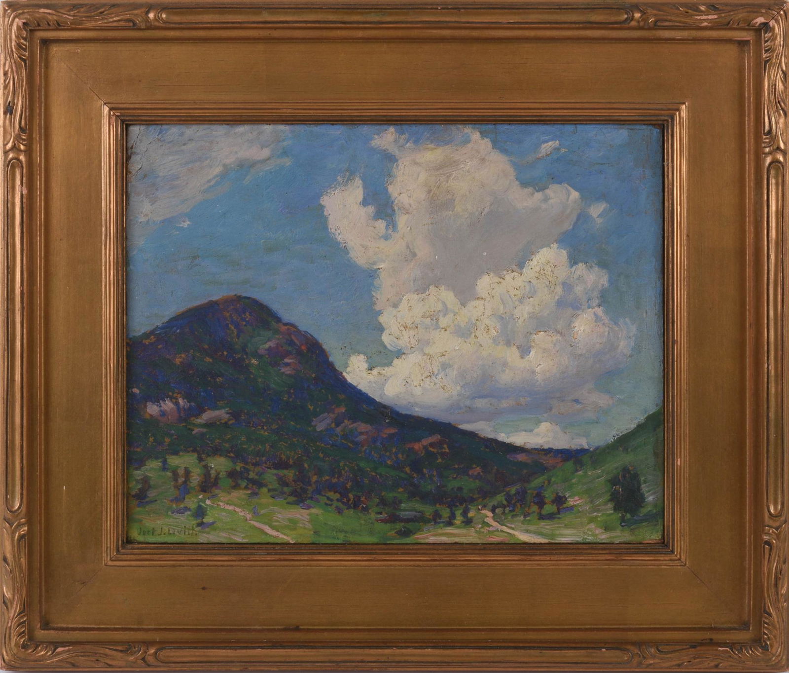 Joel J. Levitt Colorado Landscape Painting. (1 of 3)