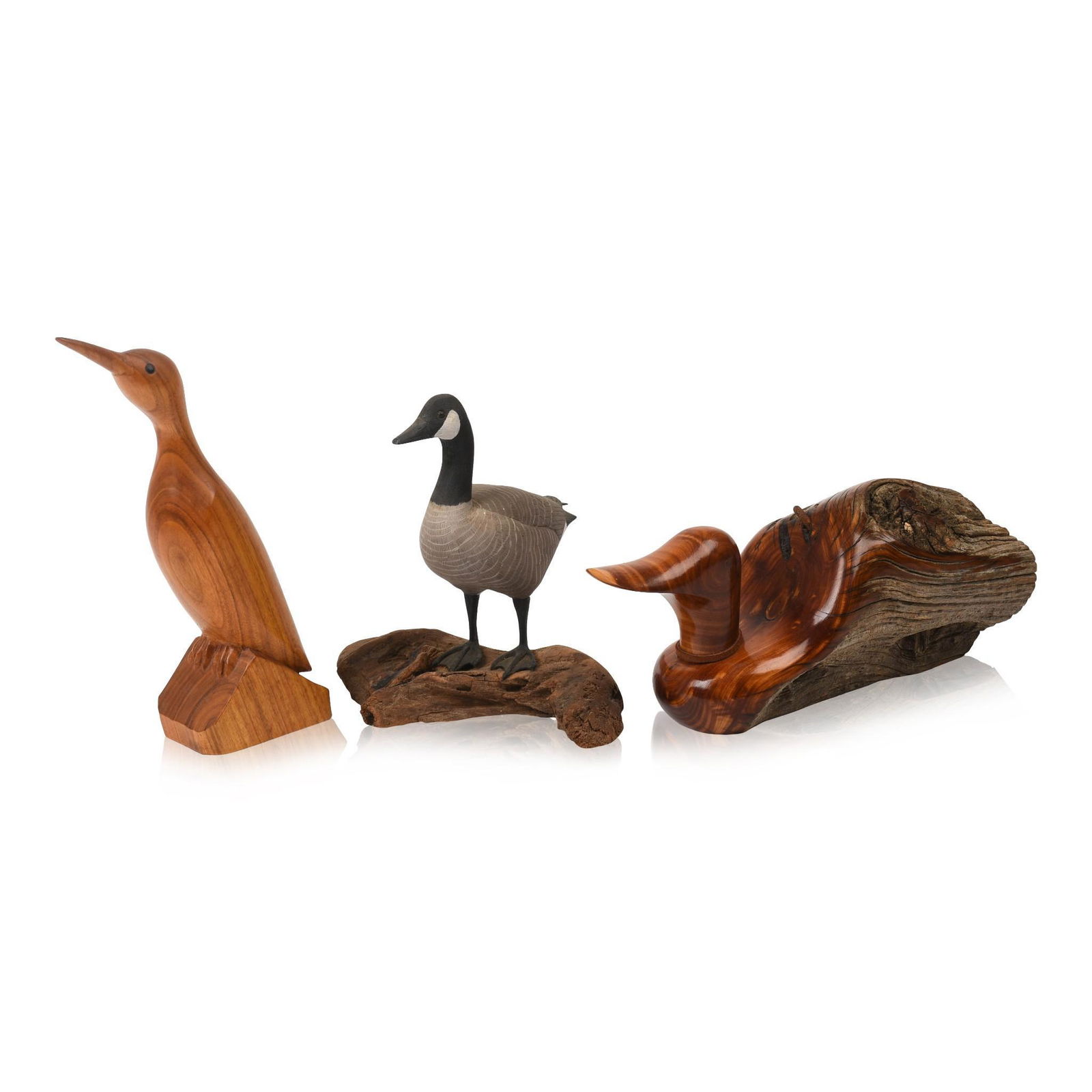 Three 20th C. Bird Carvings. (1 of 5)