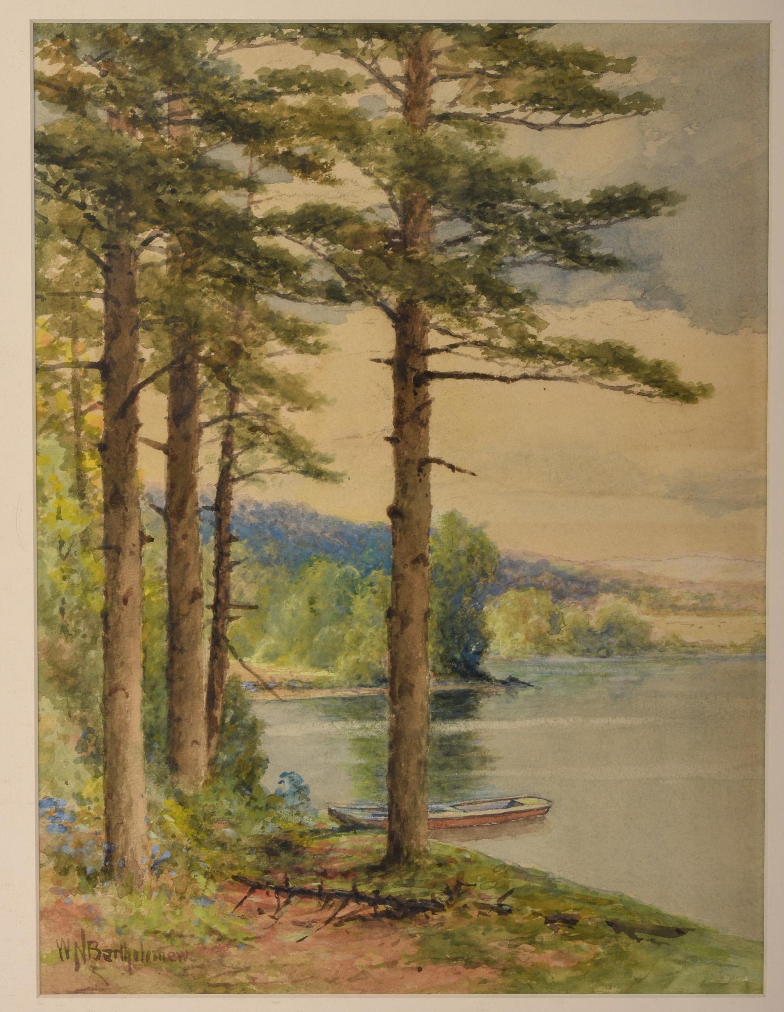 William Bartholomew. Spruce by the Lakeside. (1 of 3)