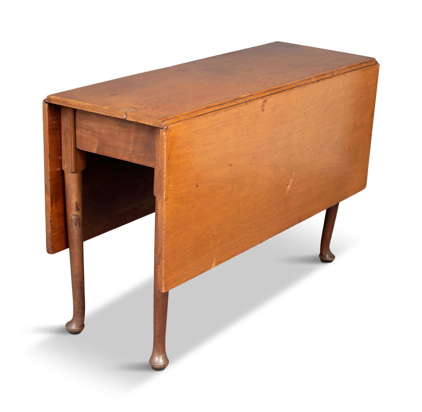 English Queen Anne Drop Leaf Table. (1 of 3)